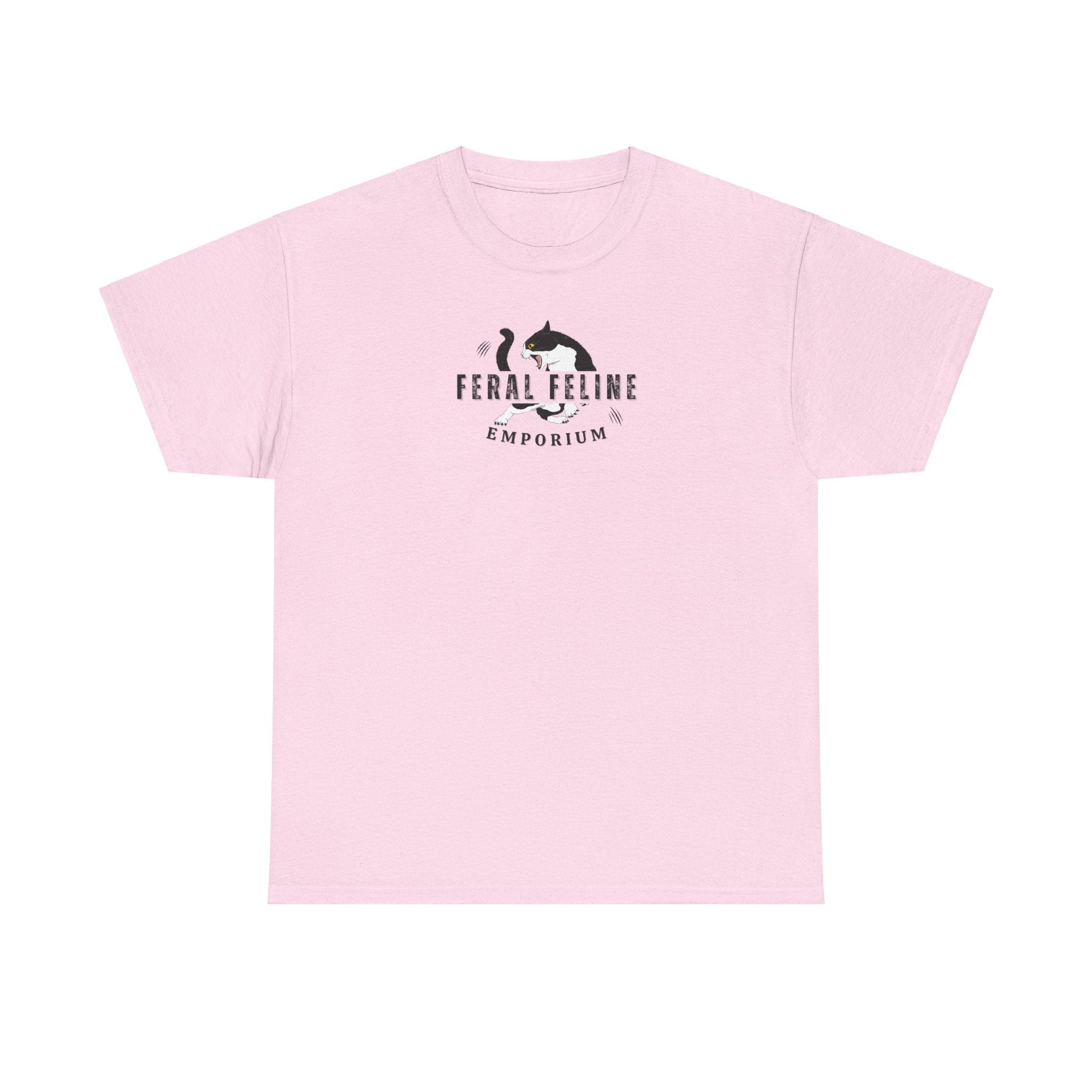 Feral Feline Emporium Unisex Heavy Cotton Tee - T-Shirt - EpiAl's Shop