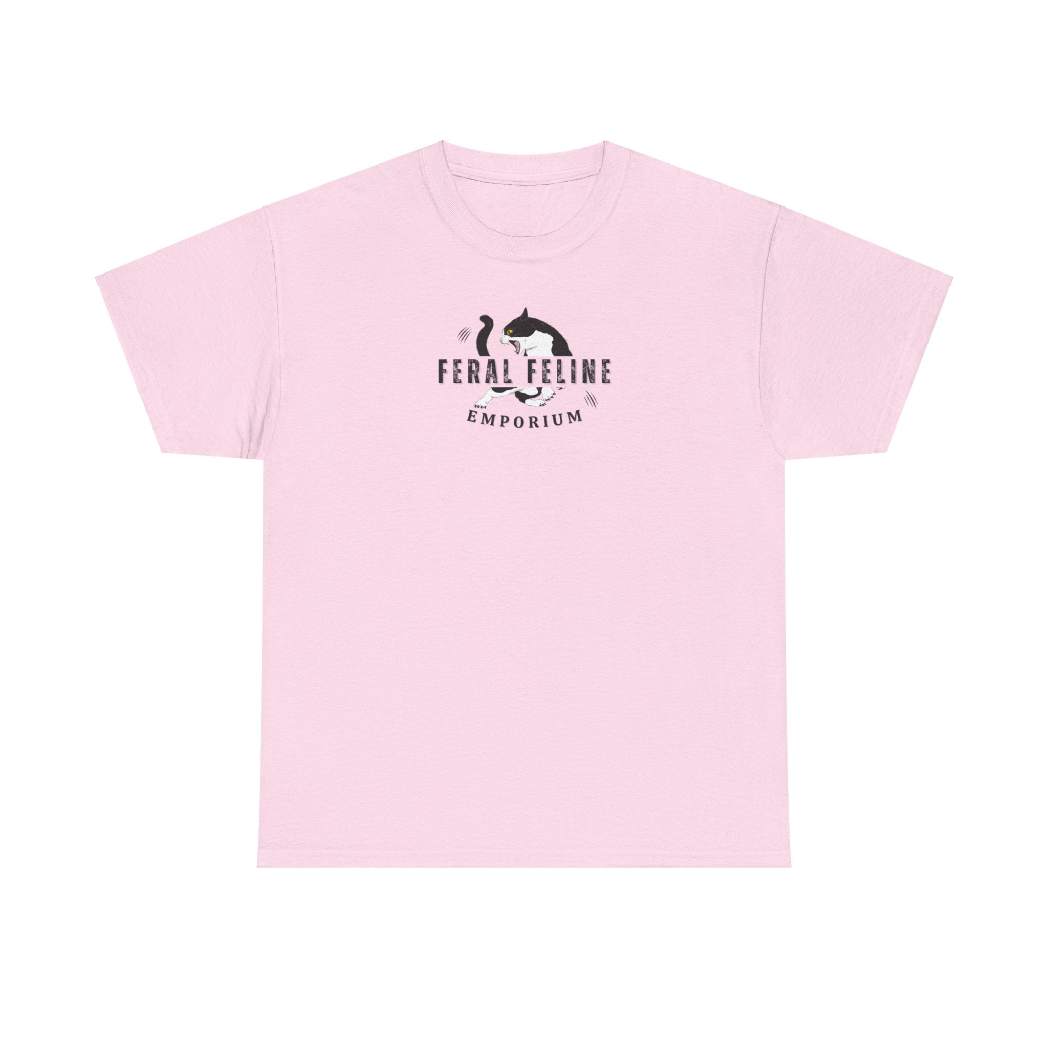Feral Feline Emporium Unisex Heavy Cotton Tee - T-Shirt - EpiAl's Shop