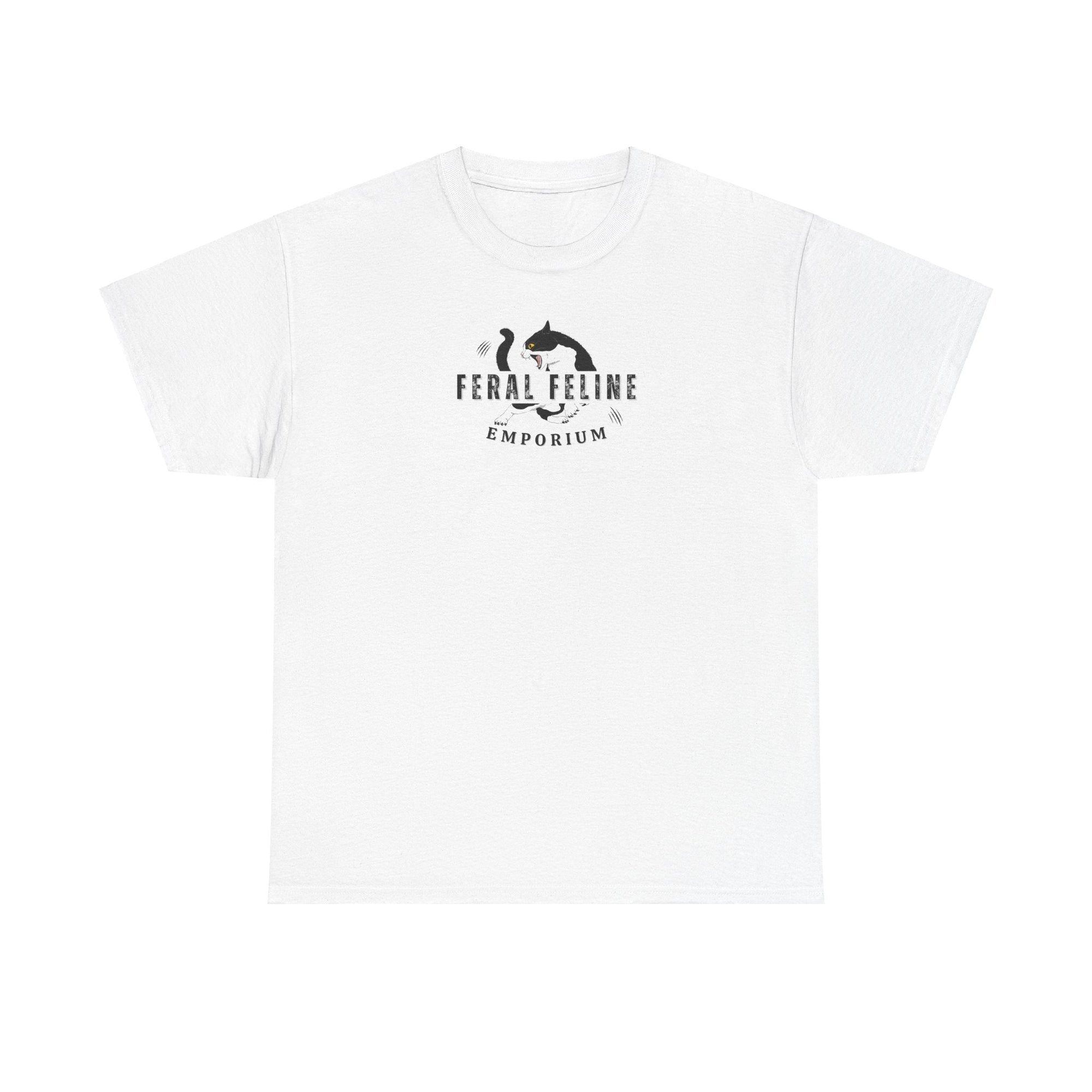 Feral Feline Emporium Unisex Heavy Cotton Tee - T-Shirt - EpiAl's Shop