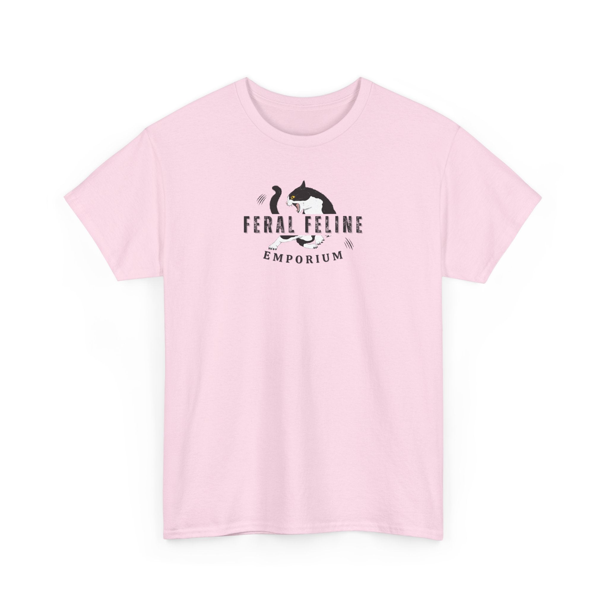 Feral Feline Emporium Unisex Heavy Cotton Tee - T-Shirt - EpiAl's Shop