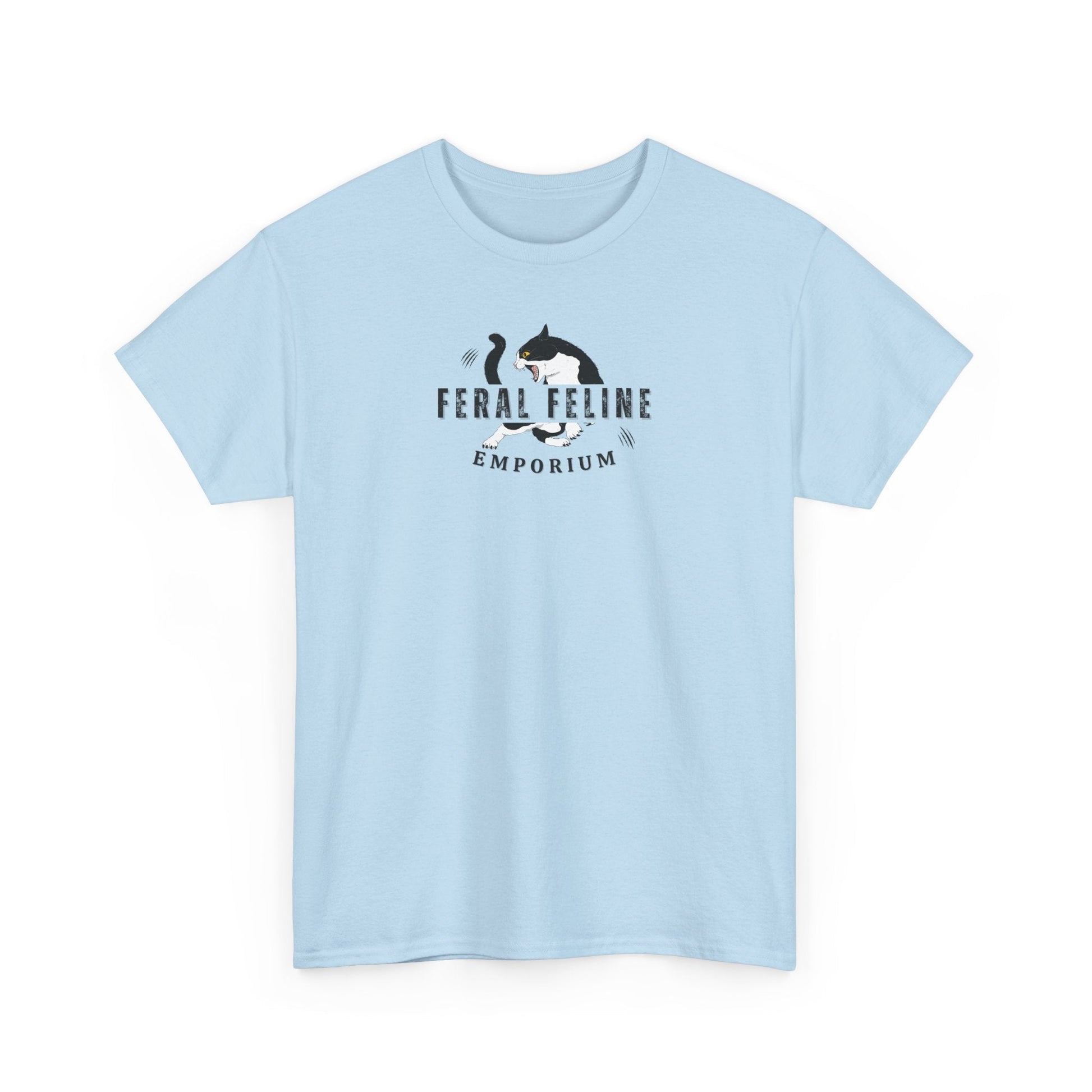 Feral Feline Emporium Unisex Heavy Cotton Tee - T-Shirt - EpiAl's Shop