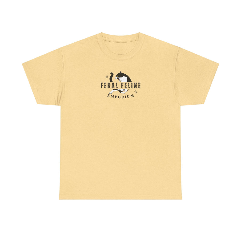 Feral Feline Emporium Unisex Heavy Cotton Tee - T-Shirt - EpiAl's Shop