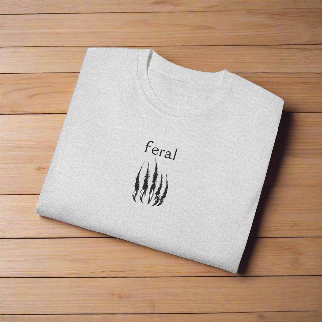 Feral Unisex Ultra Cotton Tee - T - Shirt - Epileptic Al’s Shop