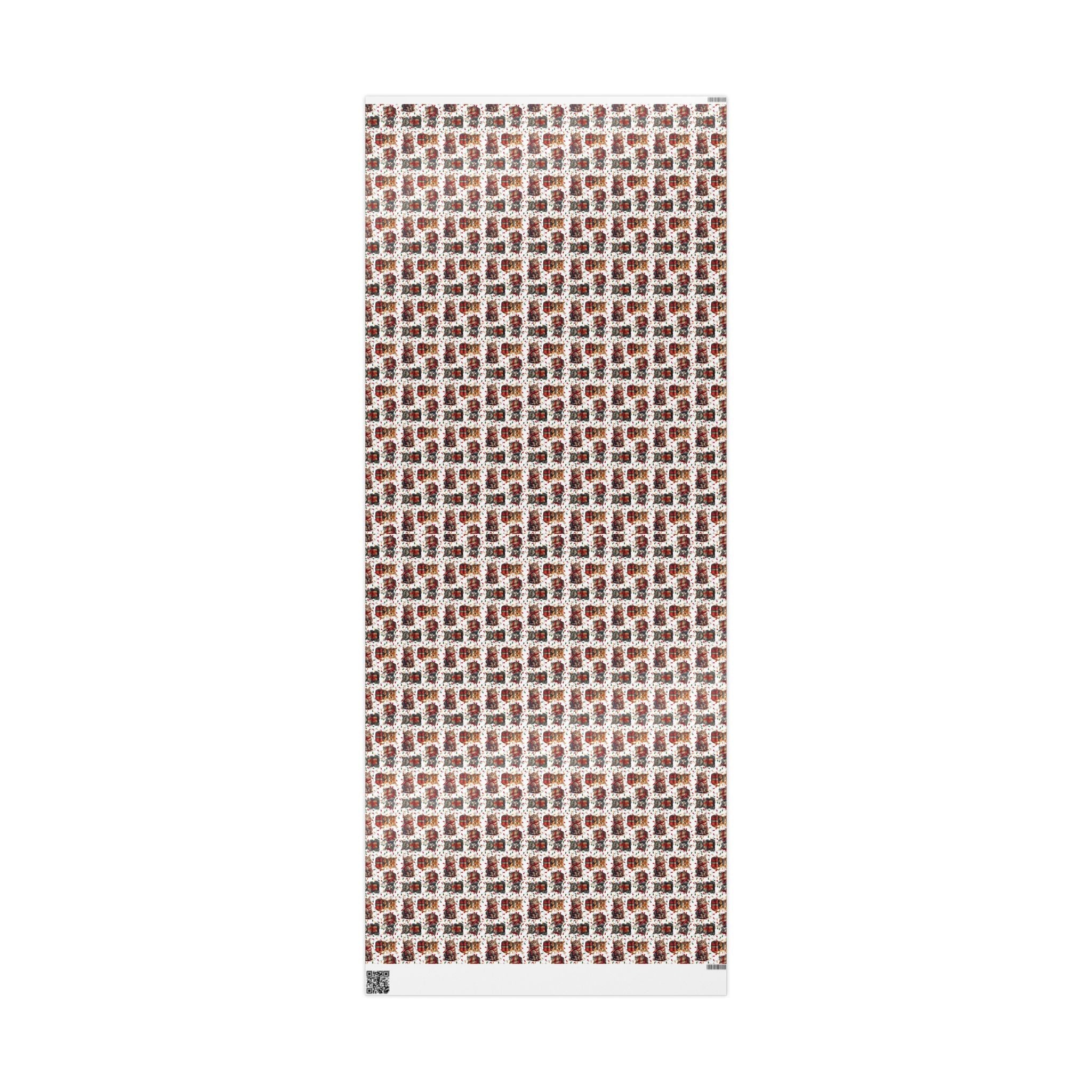 Festive Kitties Christmas Wrapping Paper - Paper Products, Gift Wrapping Paper - EpiAl's Shop