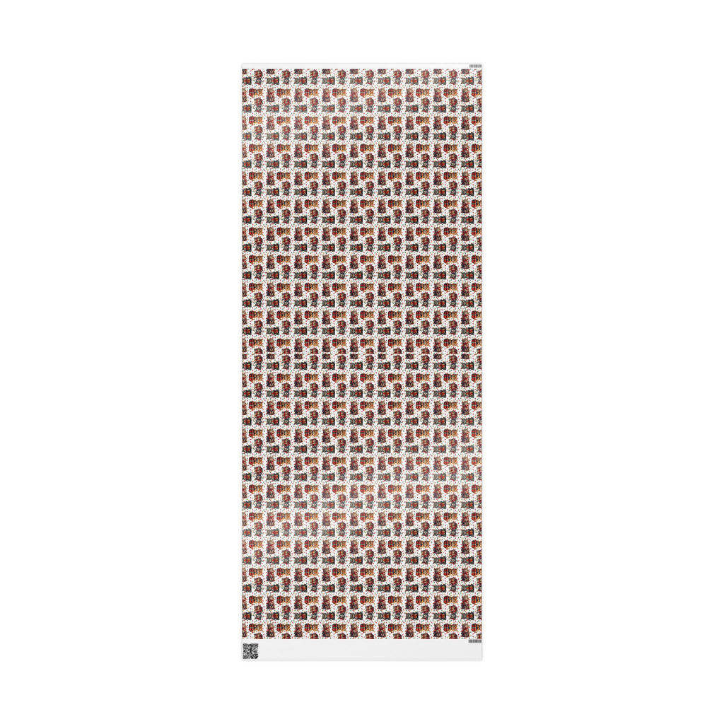 Festive Kitties Christmas Wrapping Paper - Paper Products, Gift Wrapping Paper - EpiAl's Shop