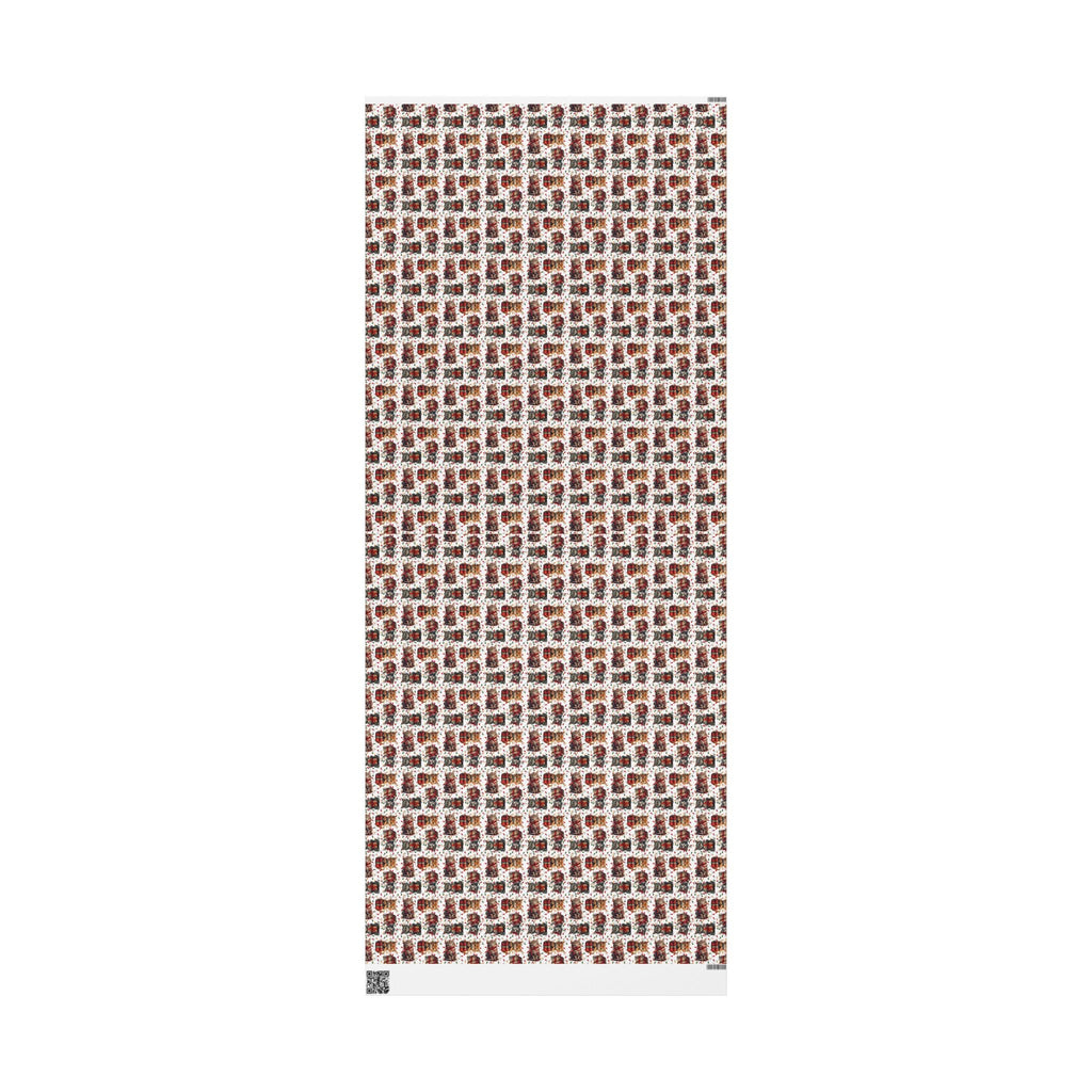 Festive Kitties Christmas Wrapping Paper - Paper Products, Gift Wrapping Paper - EpiAl's Shop
