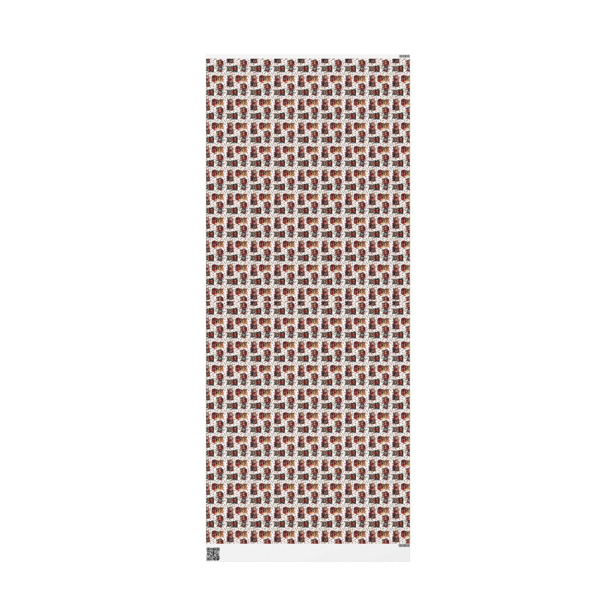 Festive Kitties Christmas Wrapping Paper - Paper Products, Gift Wrapping Paper - EpiAl's Shop