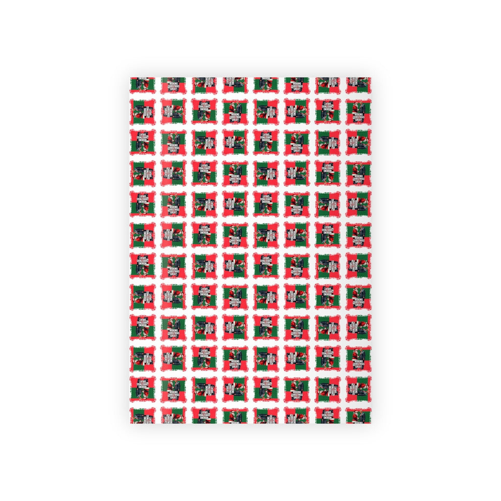 Festive Santa Trump Holiday Gift Wrapping Paper Roll - Paper Products, Gift Wrapping Paper - EpiAl's Shop