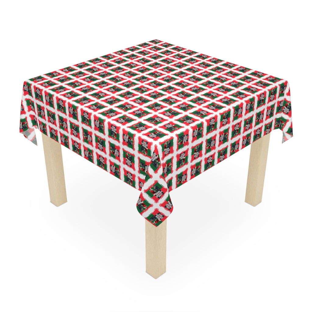 Festive Santa Trump Tablecloth for Holiday Gatherings, Christmas Table Decor - Decor, Dining, Table Decor - EpiAl's Shop