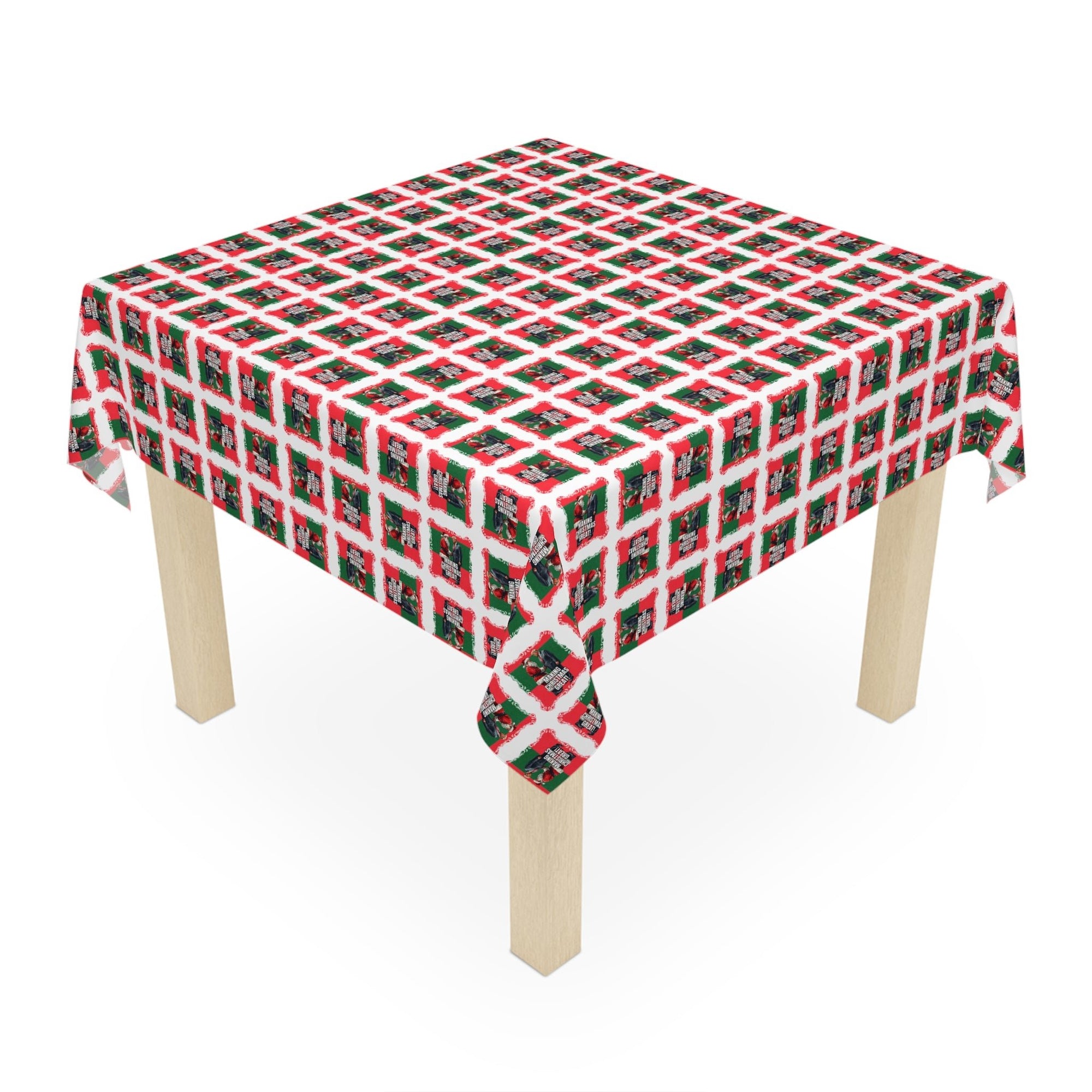 Festive Santa Trump Tablecloth for Holiday Gatherings, Christmas Table Decor - Decor, Dining, Table Decor - EpiAl's Shop