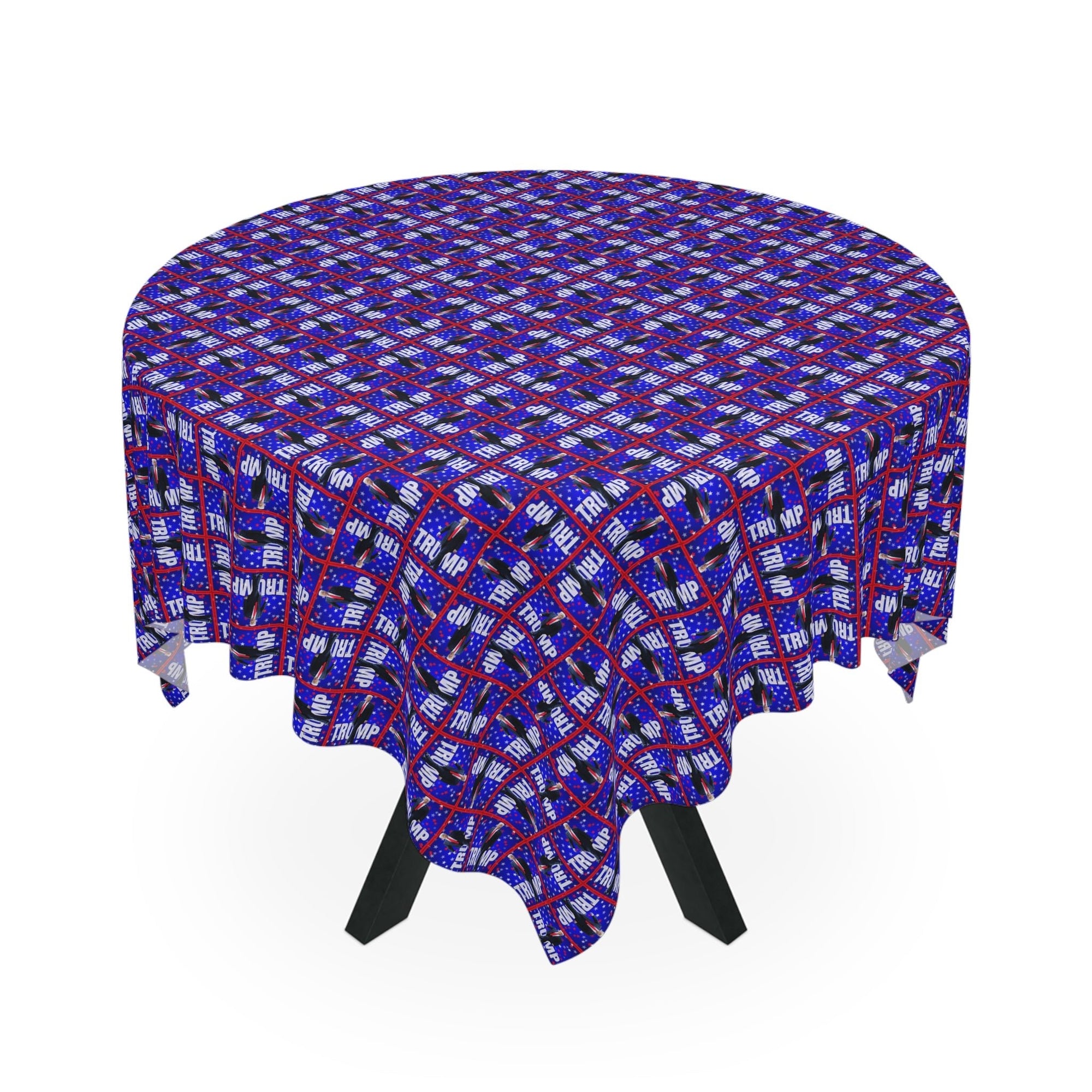 Festive Trump Themed Holiday Tablecloth - Decor, Dining, Table Decor - EpiAl's Shop