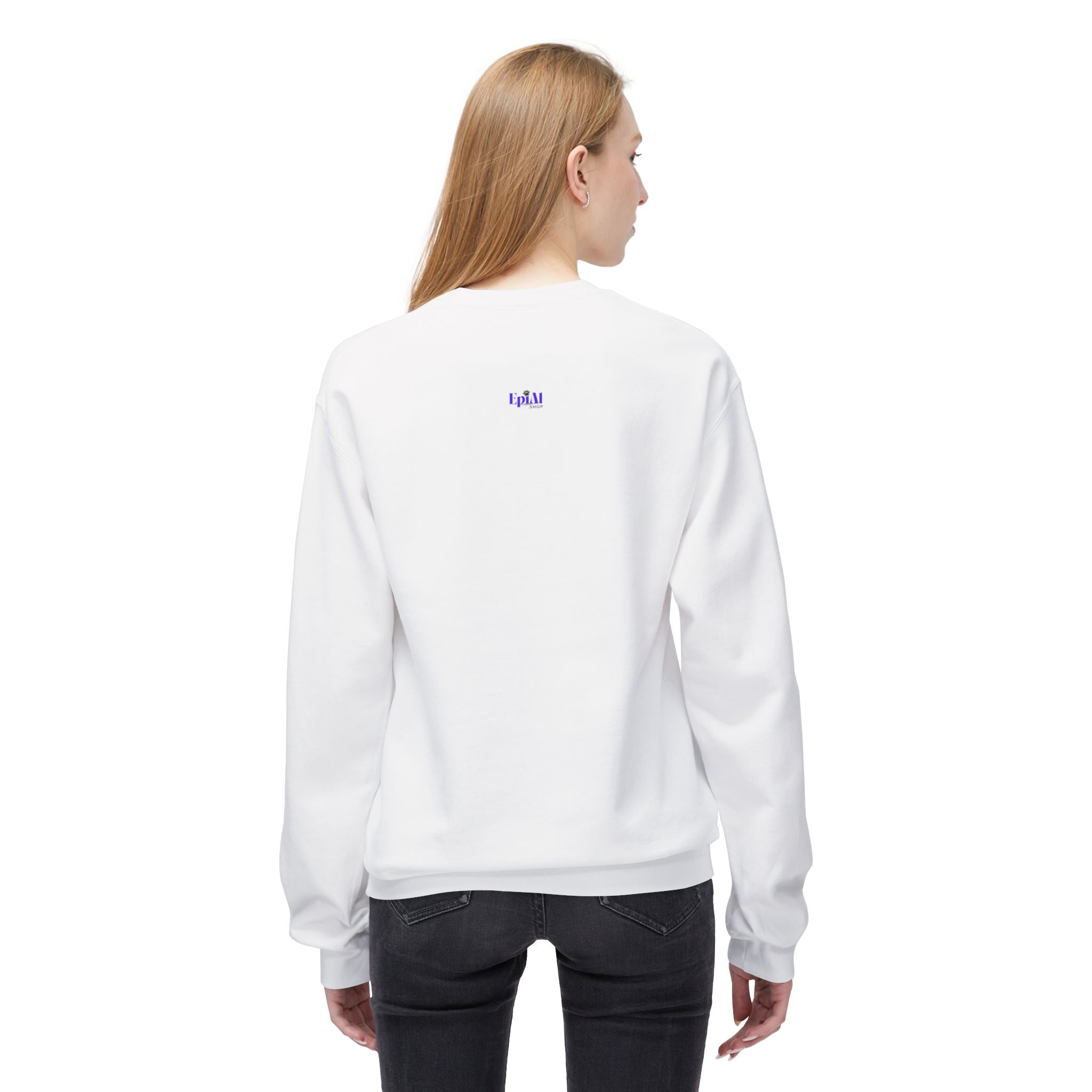Flabby Tabby Fleece Sweatshirt | Cozy Casual Wear - Clothing, Sweatshirts - EpiAl's Shop
