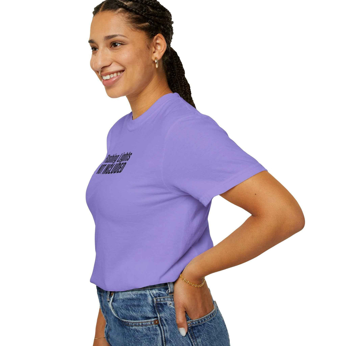 Flashing Lights Not Included T-Shirt | Epilepsy Awareness Tee - Clothing, Women, T-Shirts - EpiAl's Shop