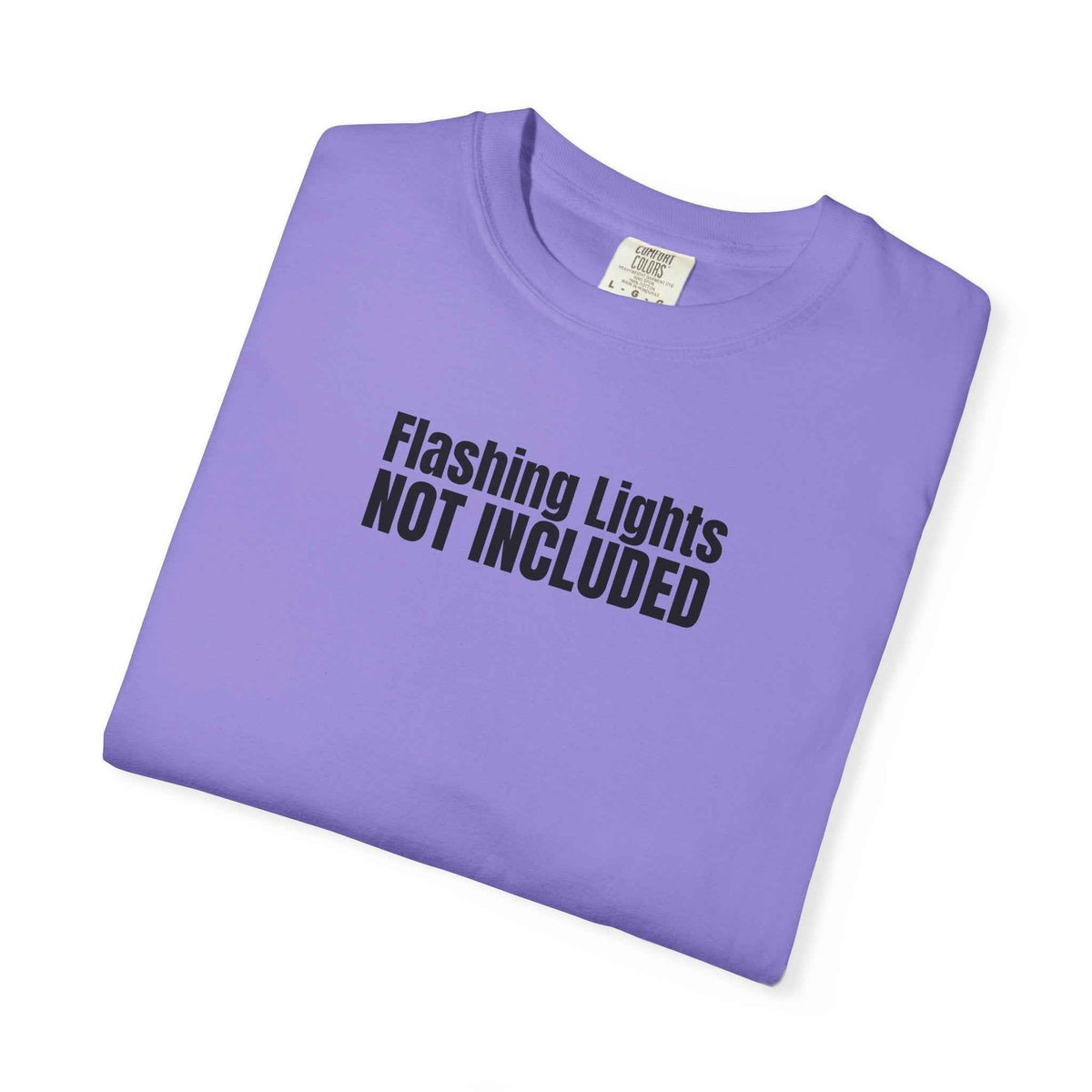 Flashing Lights Not Included T-Shirt | Epilepsy Awareness Tee - Clothing, Women, T-Shirts - EpiAl's Shop