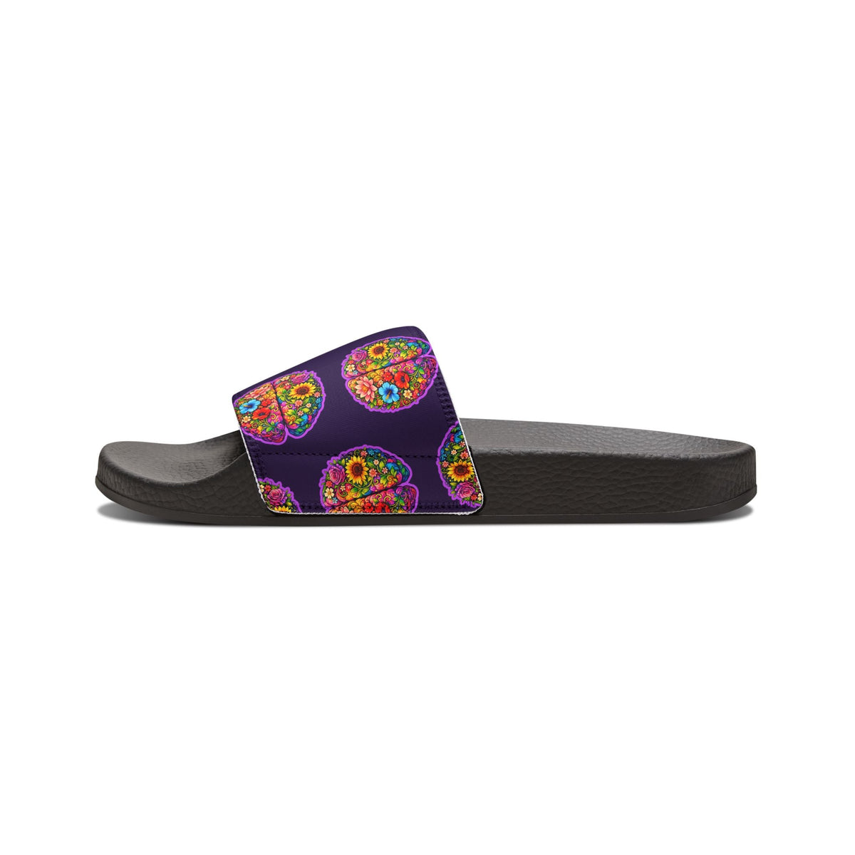 Floral Brain Women's Slide Sandals - Shoes, Sandals - EpiAl's Shop