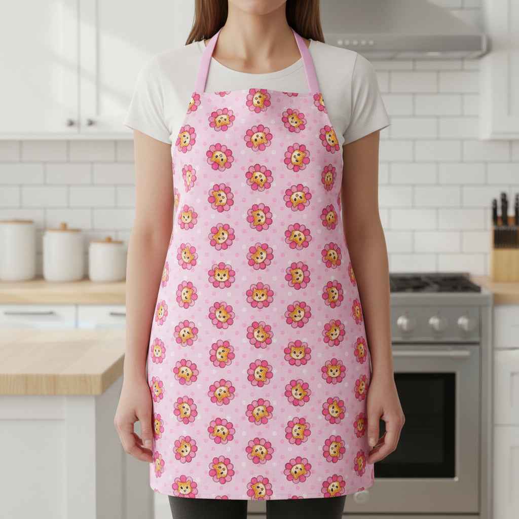 Floral Cat Chaos Apron – Cute, But Not Nice - Cooking Accessories, Aprons - EpiAl's Shop