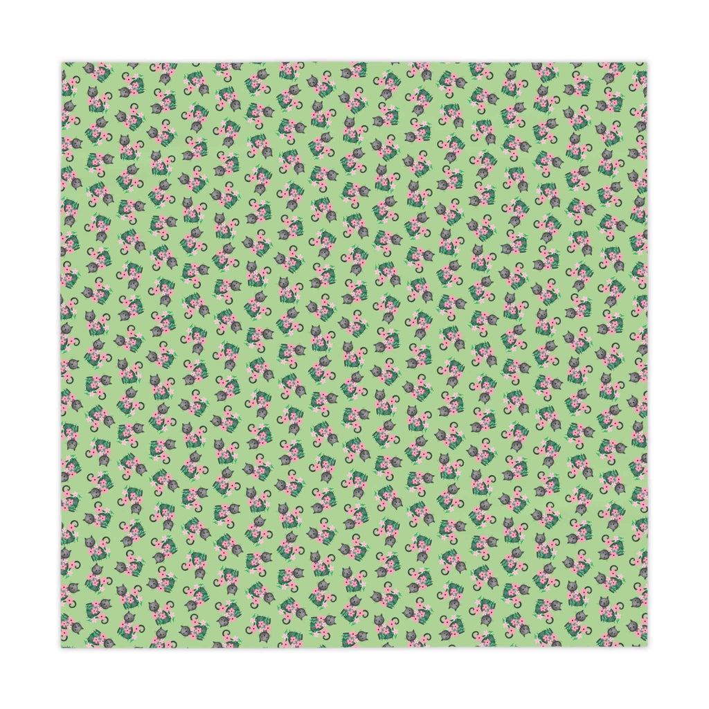 Floral Cat Tablecloth — Soft Chaos, Served Fresh - Decor, Home, Tablecloths & Runners - EpiAl's Shop