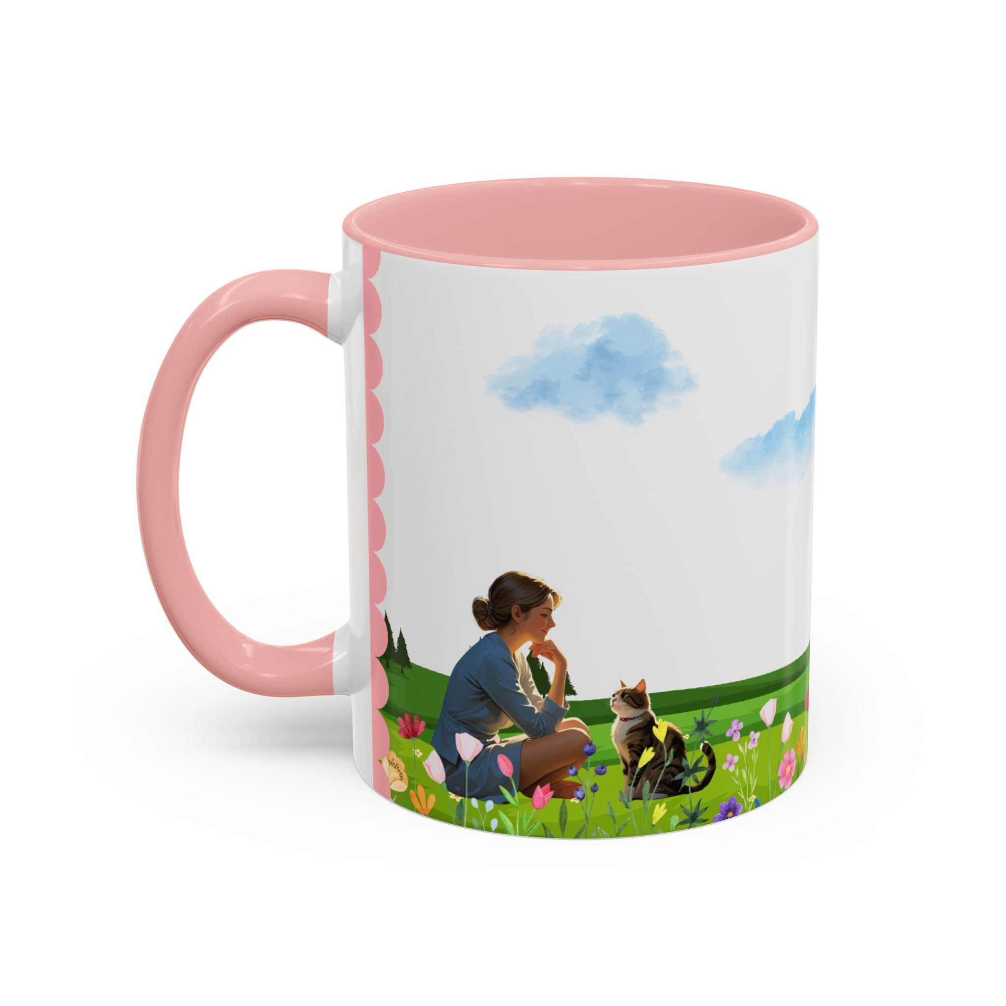 Floral Spring Morning Coffee Mug - Drinkware, Coffee Mugs - EpiAl's Shop