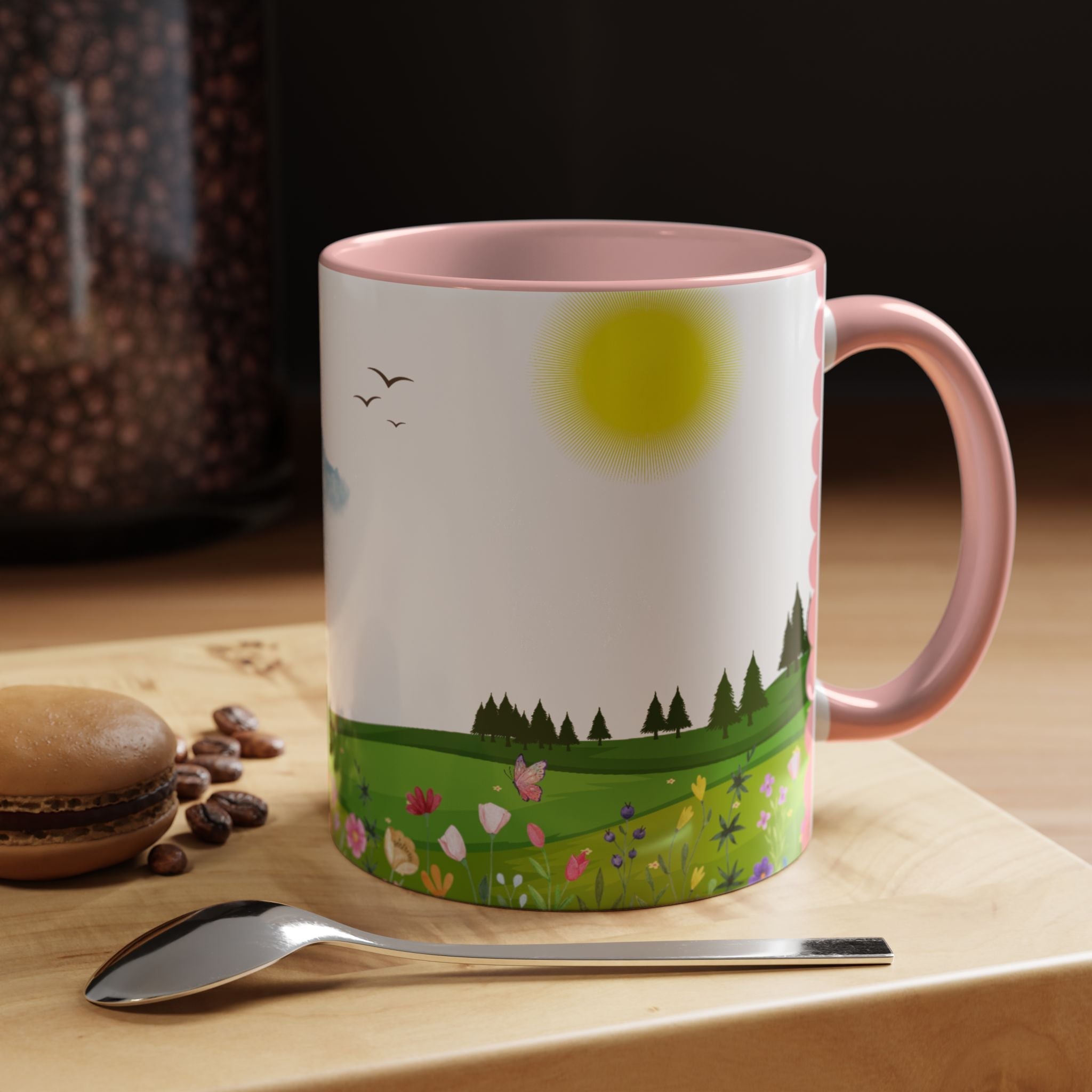 Floral Spring Morning Coffee Mug - Drinkware, Coffee Mugs - EpiAl's Shop