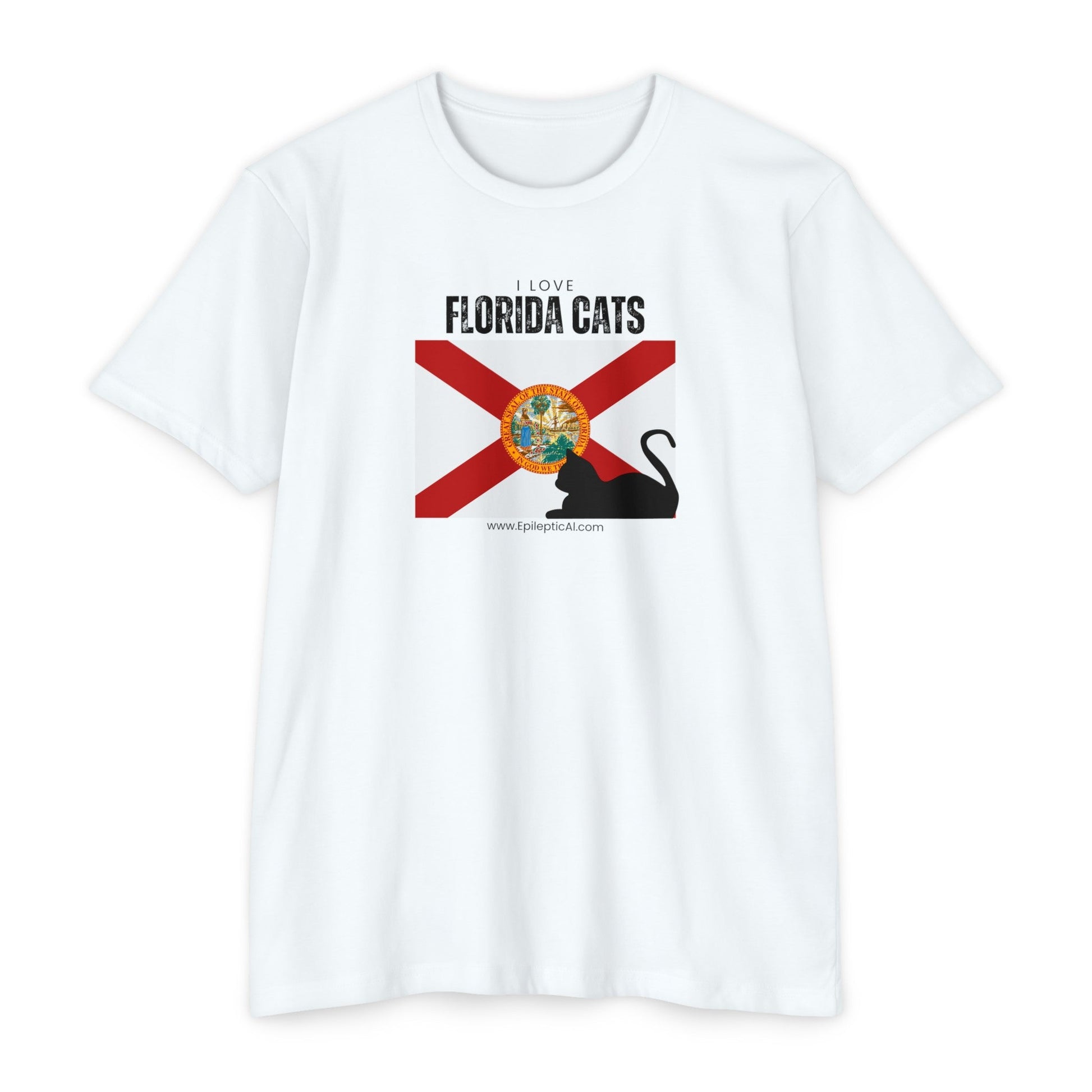 Florida Cats Unisex CVC Jersey T - shirt - T - Shirt - Epileptic Al’s Shop