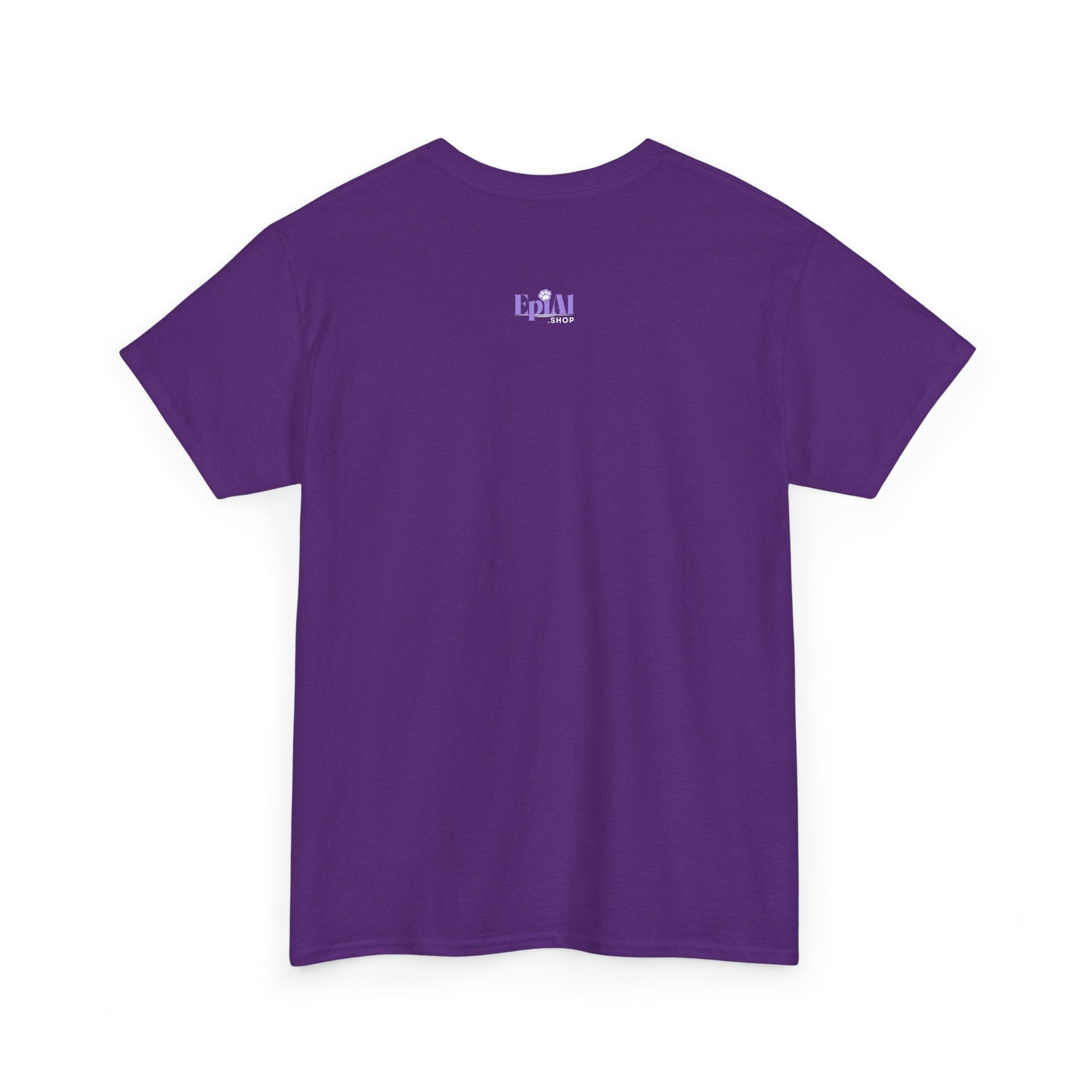 Flower Brain Epilepsy Awareness Unisex Heavy Cotton Tee - T-Shirt - EpiAl's Shop