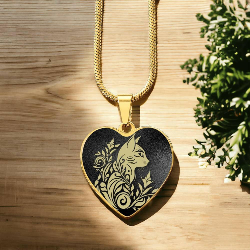 Flower Kitty Necklace - Jewelry - Epileptic Al’s Shop