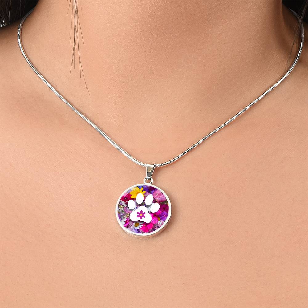 Flower Kitty Necklace - Jewelry - Epileptic Al’s Shop