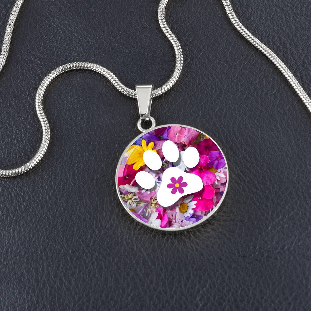 Flower Kitty Necklace - Jewelry - Epileptic Al’s Shop