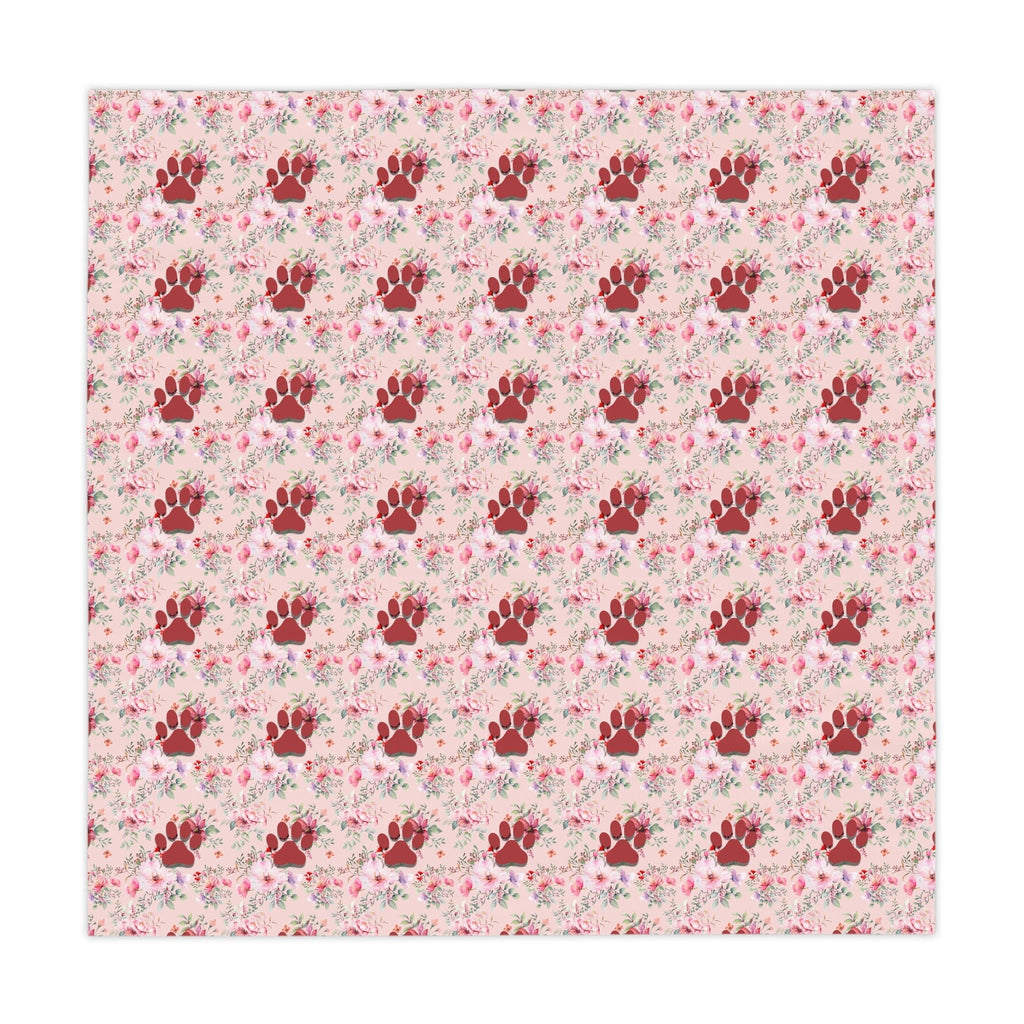 Flowered Paws Tablecloth - Home Decor - Epileptic Al’s Shop