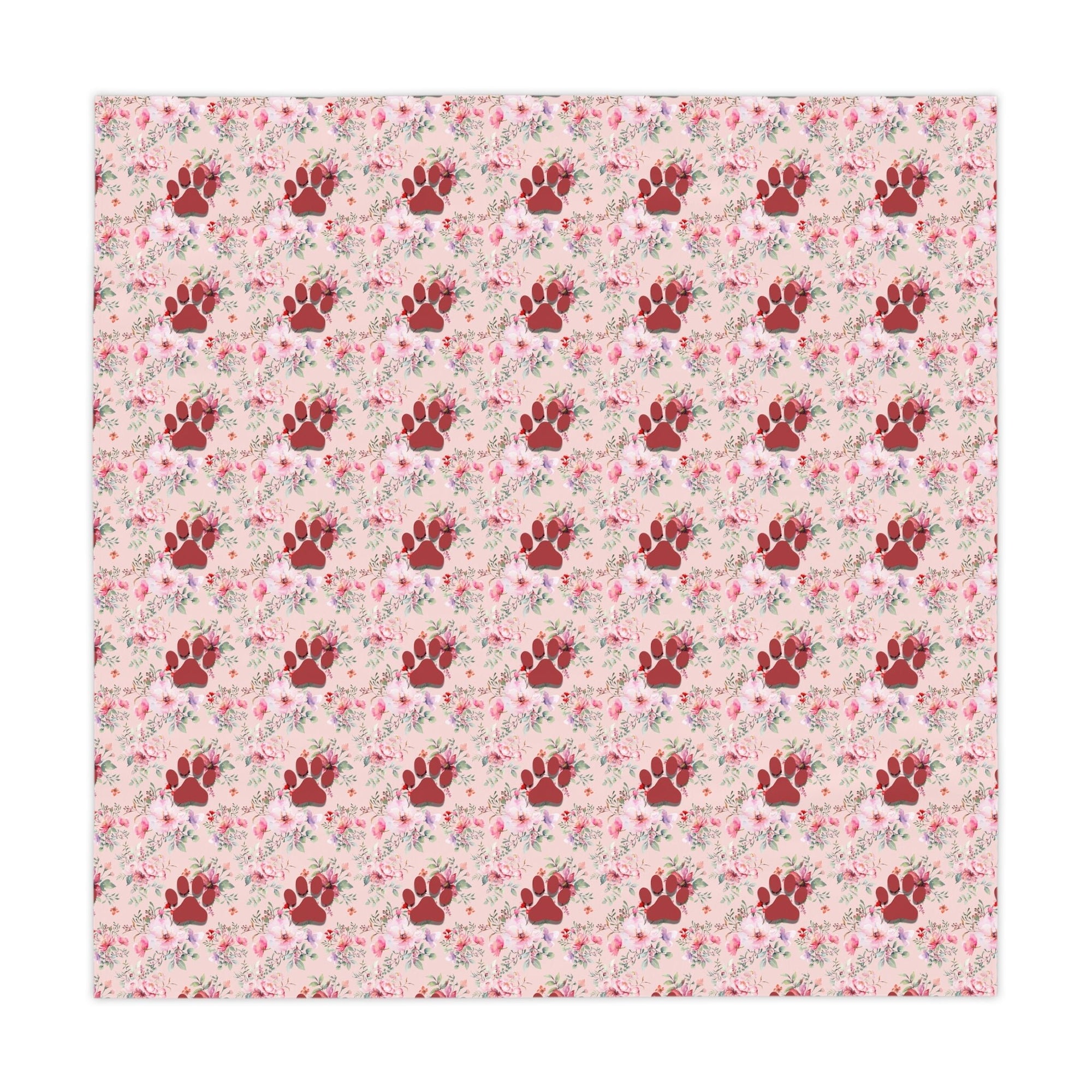 Flowered Paws Tablecloth - Home Decor - Epileptic Al’s Shop