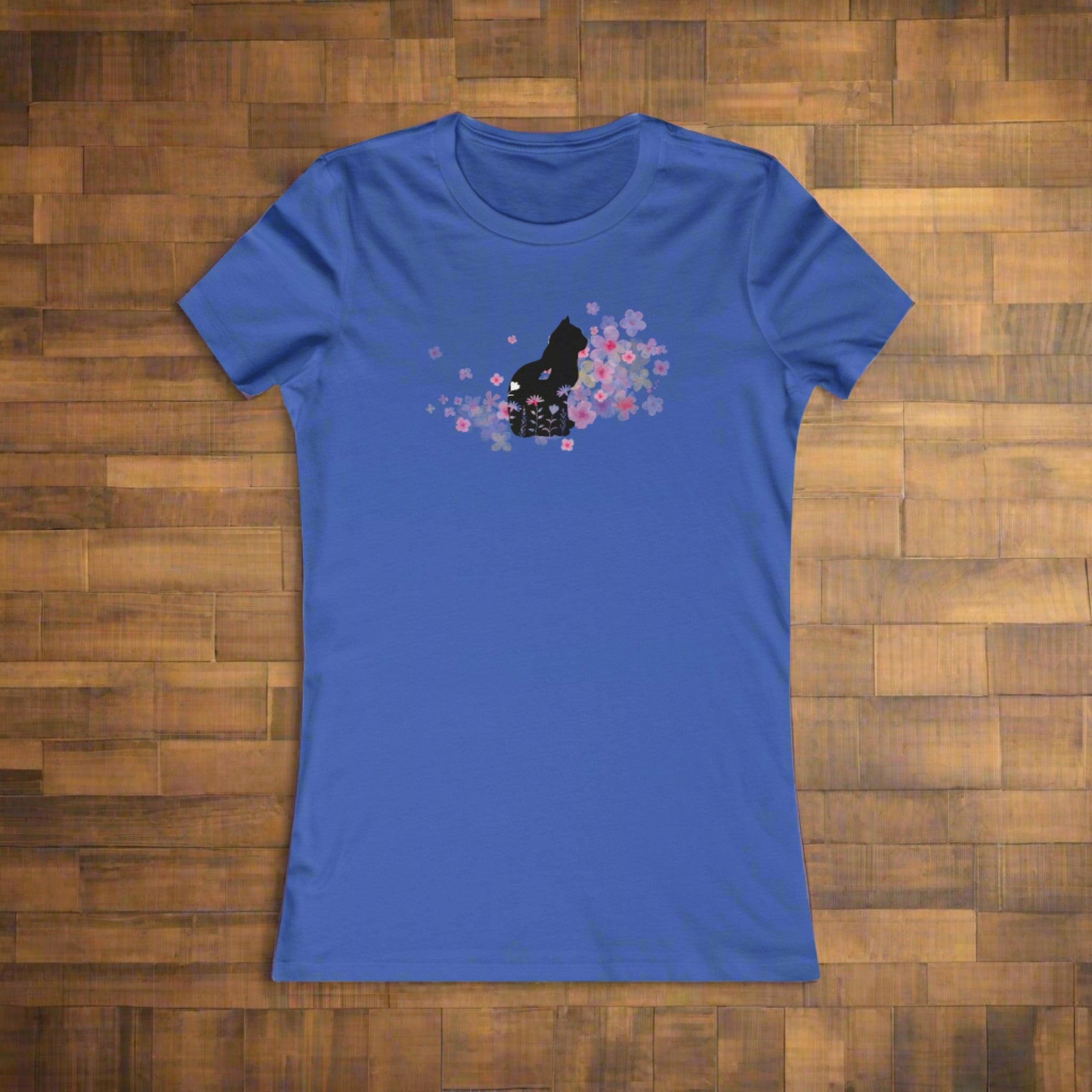 Flowery Kitty Women's Favorite Tee - T - Shirt - Epileptic Al’s Shop