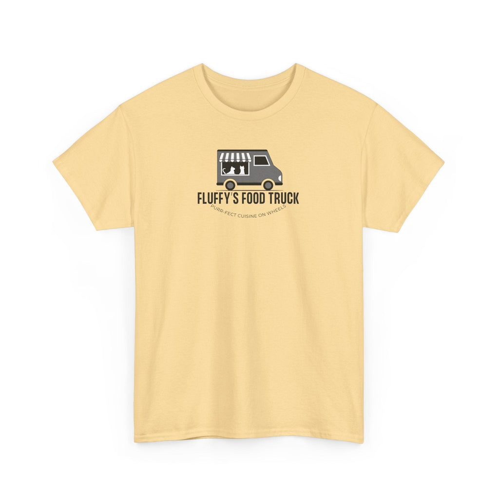 Fluffy's Food Truck Unisex Heavy Cotton Tee - T-Shirt - EpiAl's Shop