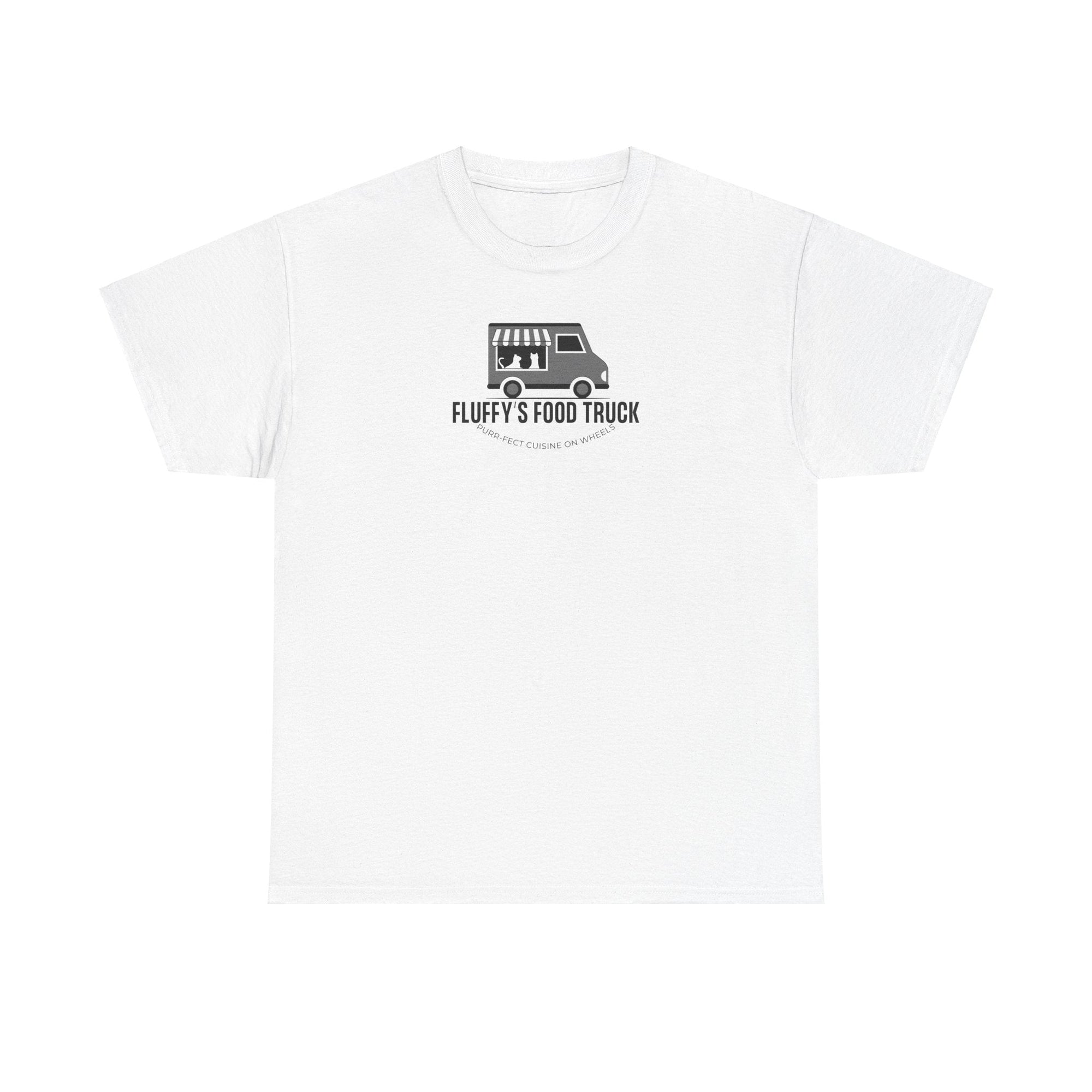 Fluffy's Food Truck Unisex Heavy Cotton Tee - T-Shirt - EpiAl's Shop