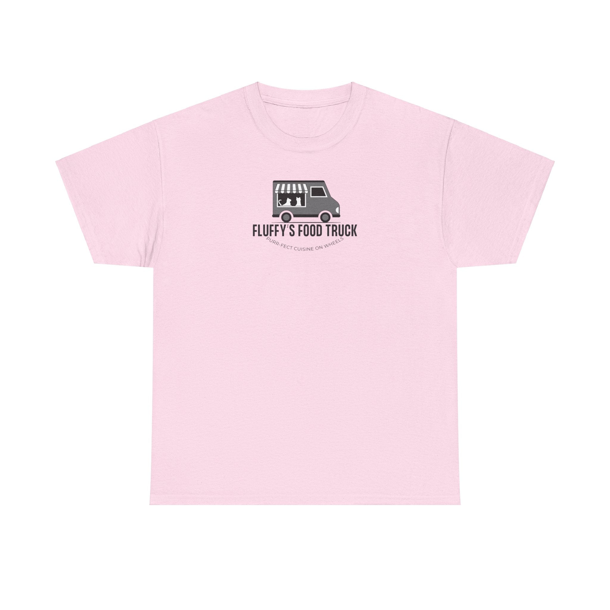 Fluffy's Food Truck Unisex Heavy Cotton Tee - T-Shirt - EpiAl's Shop