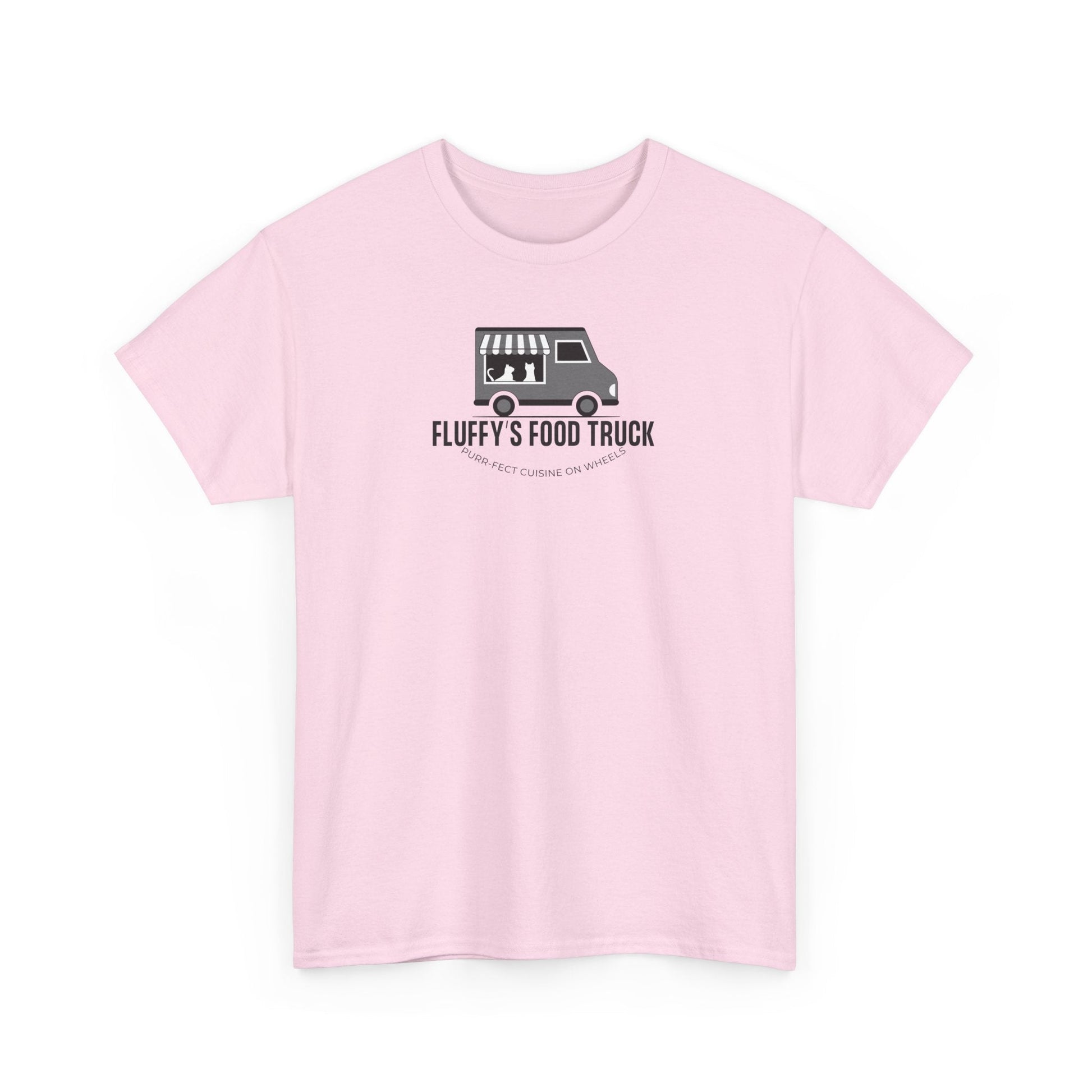 Fluffy's Food Truck Unisex Heavy Cotton Tee - T-Shirt - EpiAl's Shop