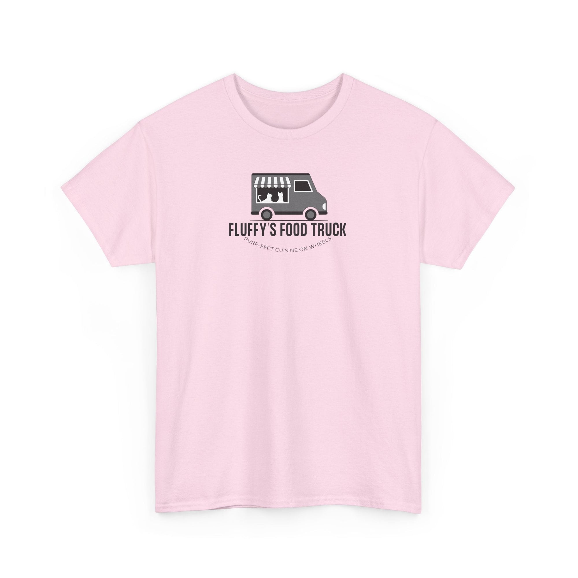 Fluffy's Food Truck Unisex Heavy Cotton Tee - T-Shirt - EpiAl's Shop