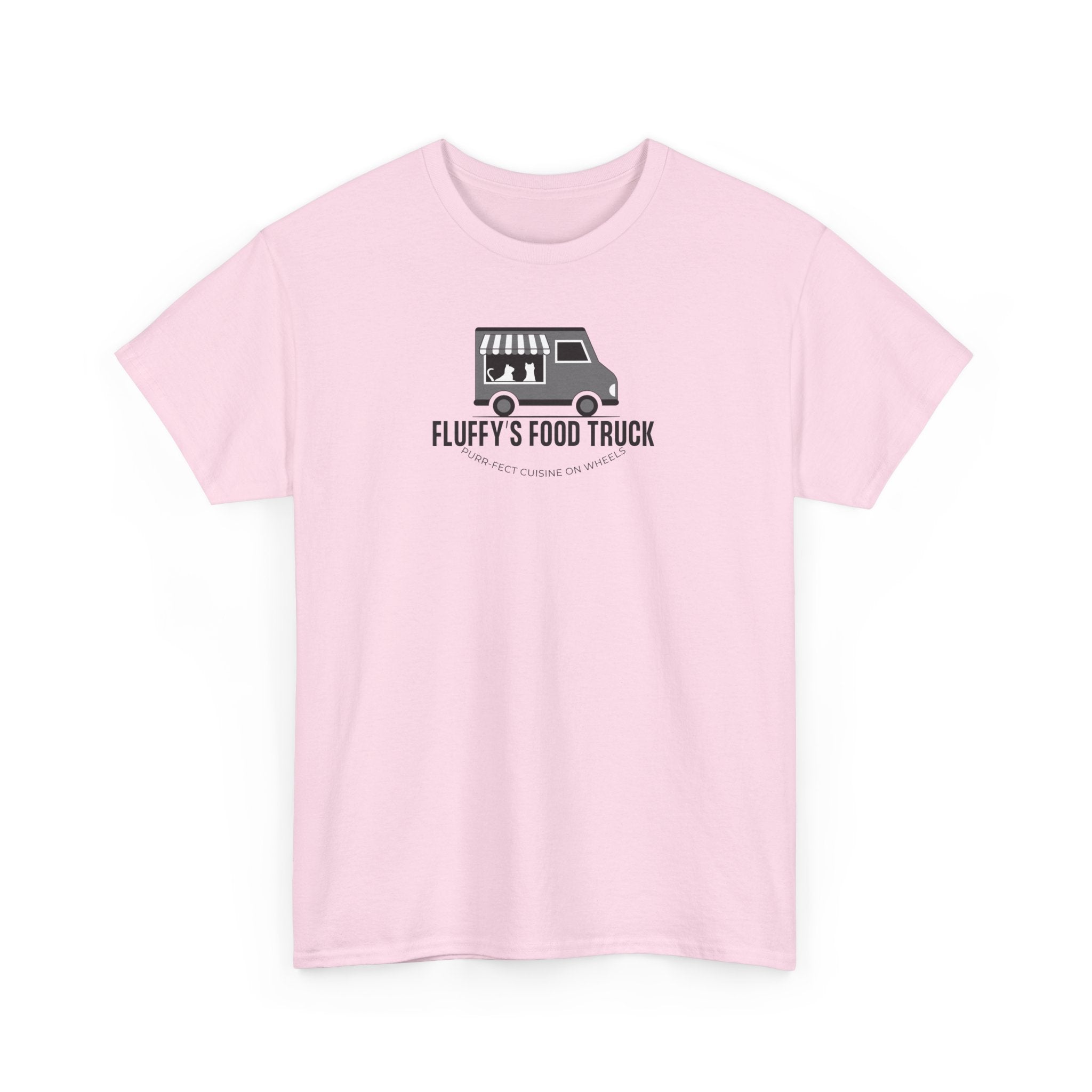 Fluffy's Food Truck Unisex Heavy Cotton Tee - T-Shirt - EpiAl's Shop