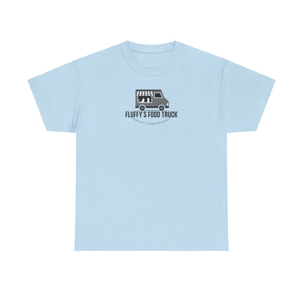 Fluffy's Food Truck Unisex Heavy Cotton Tee - T-Shirt - EpiAl's Shop