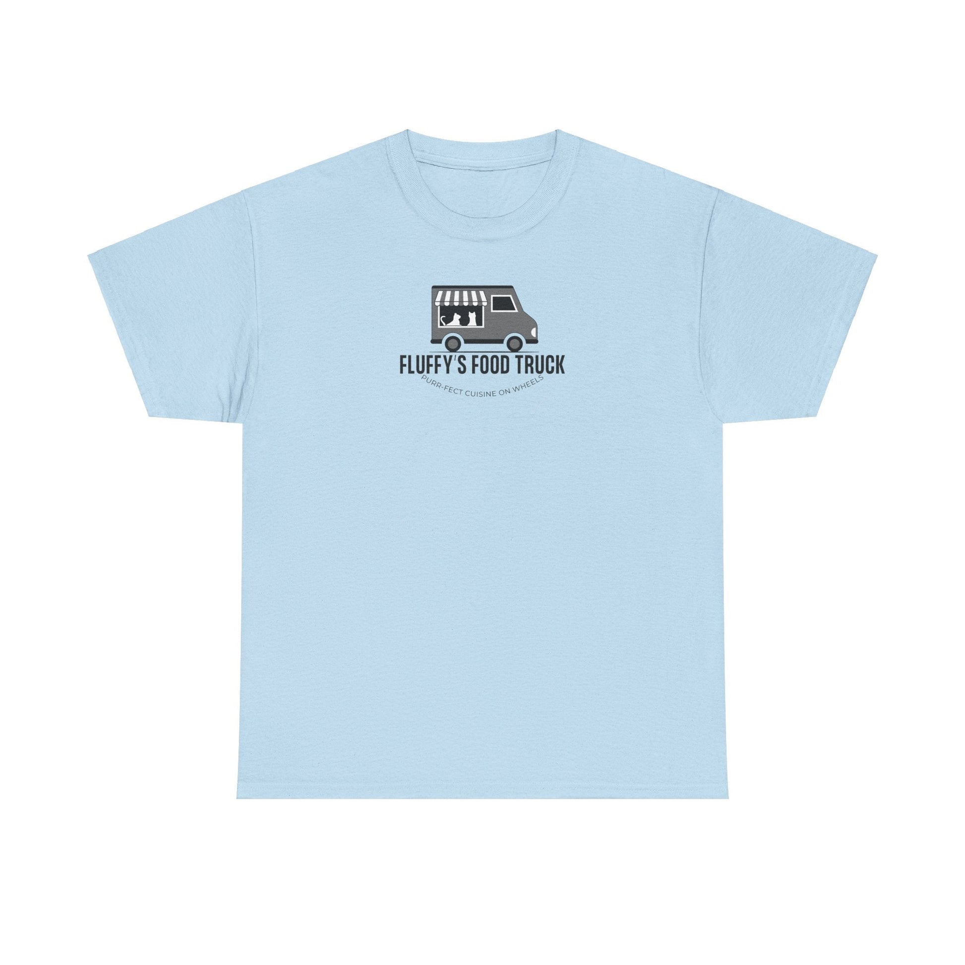 Fluffy's Food Truck Unisex Heavy Cotton Tee - T-Shirt - EpiAl's Shop