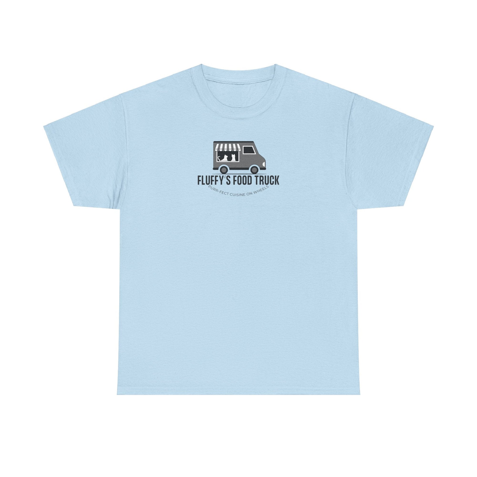 Fluffy's Food Truck Unisex Heavy Cotton Tee - T-Shirt - EpiAl's Shop