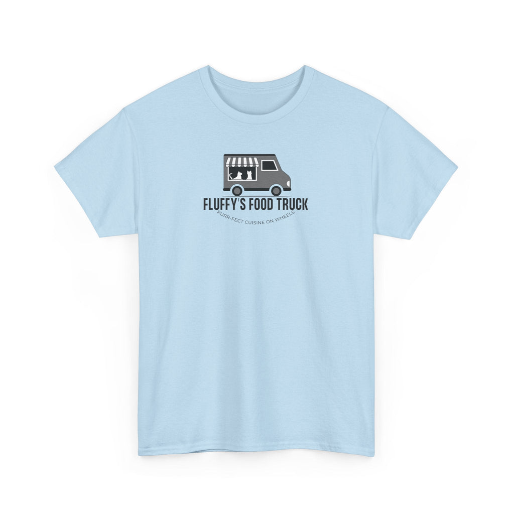 Fluffy's Food Truck Unisex Heavy Cotton Tee - T-Shirt - EpiAl's Shop