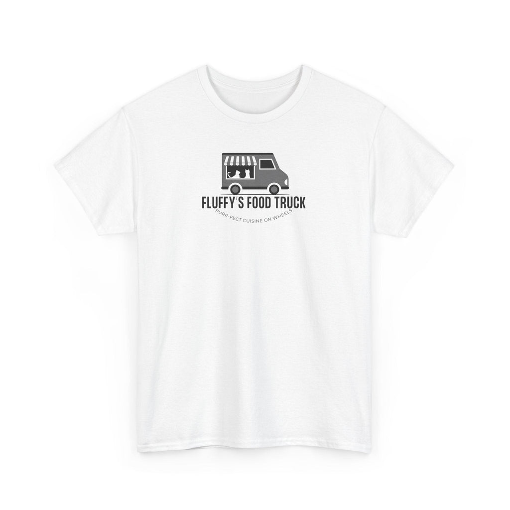 Fluffy's Food Truck Unisex Heavy Cotton Tee - T-Shirt - EpiAl's Shop