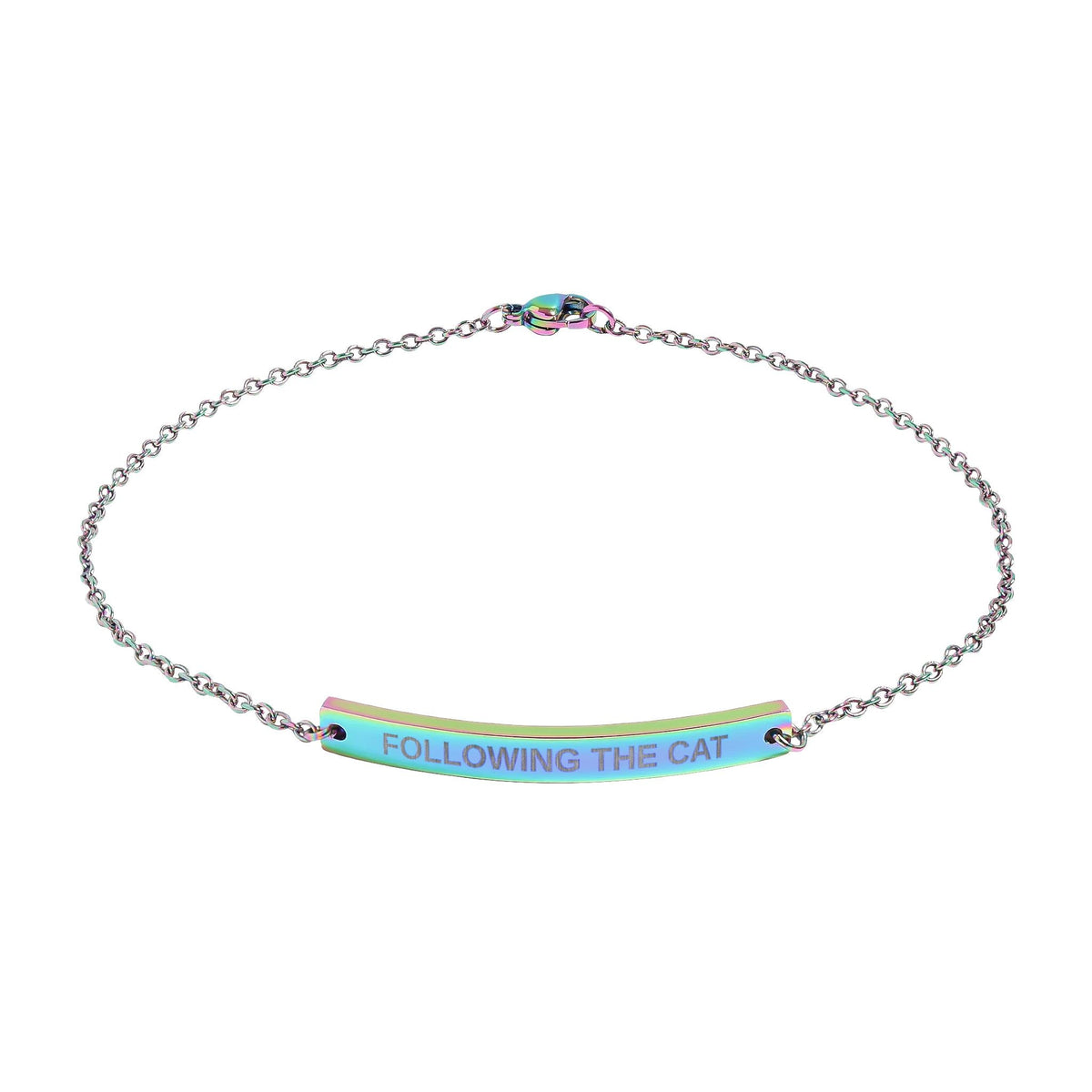 Following the Cat Anklet | Funny Cat Lover Anklet - Jewelry, Anklets - EpiAl's Shop