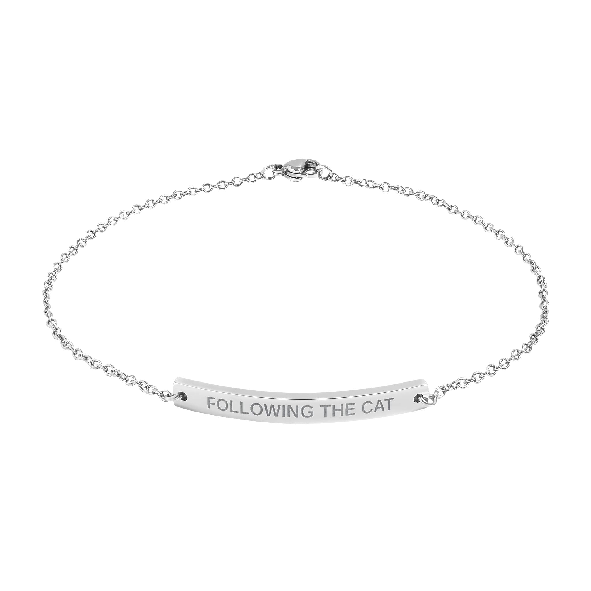 Following the Cat Anklet | Funny Cat Lover Anklet - Jewelry, Anklets - EpiAl's Shop