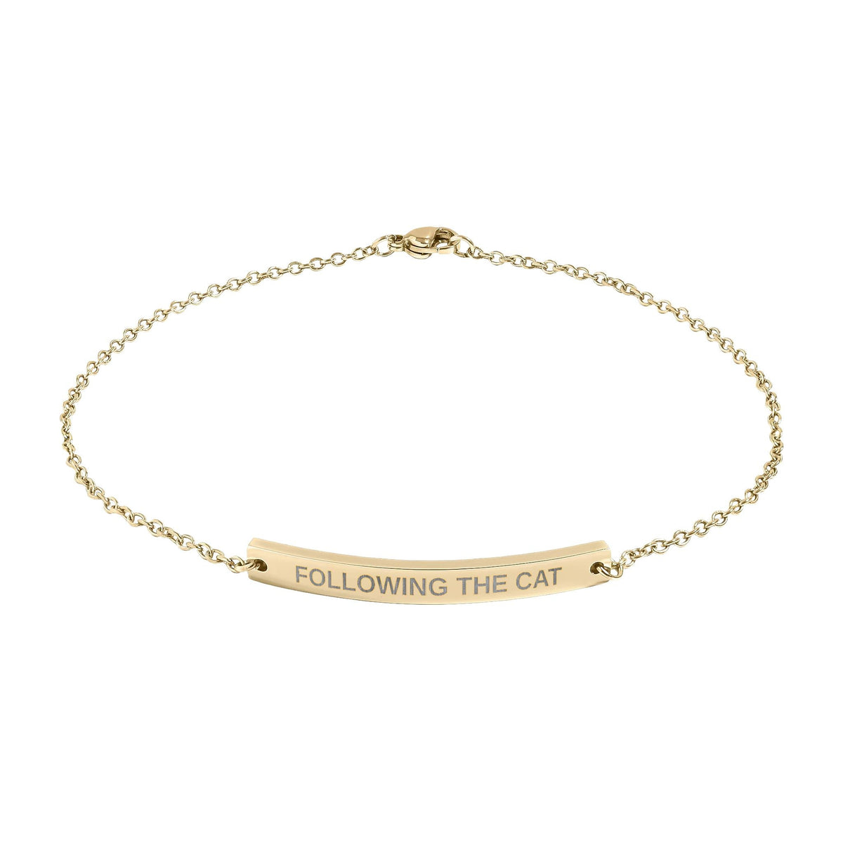 Following the Cat Anklet | Funny Cat Lover Anklet - Jewelry, Anklets - EpiAl's Shop