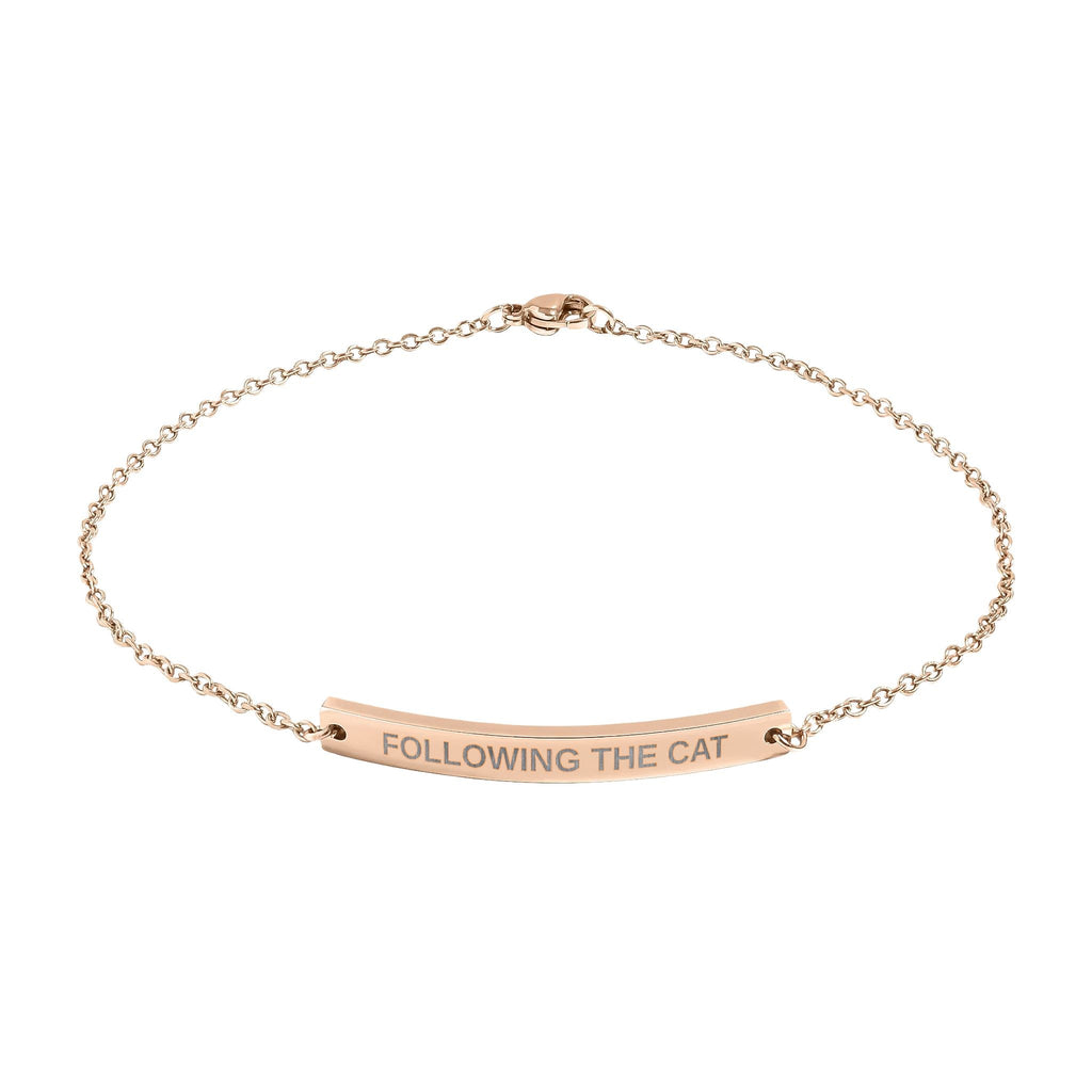 Following the Cat Anklet | Funny Cat Lover Anklet - Jewelry, Anklets - EpiAl's Shop