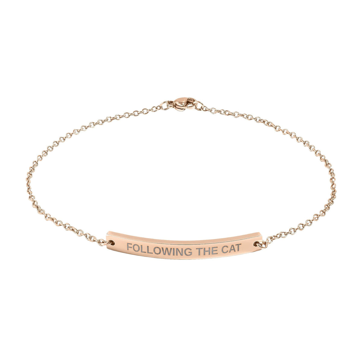 Following the Cat Anklet | Funny Cat Lover Anklet - Jewelry, Anklets - EpiAl's Shop