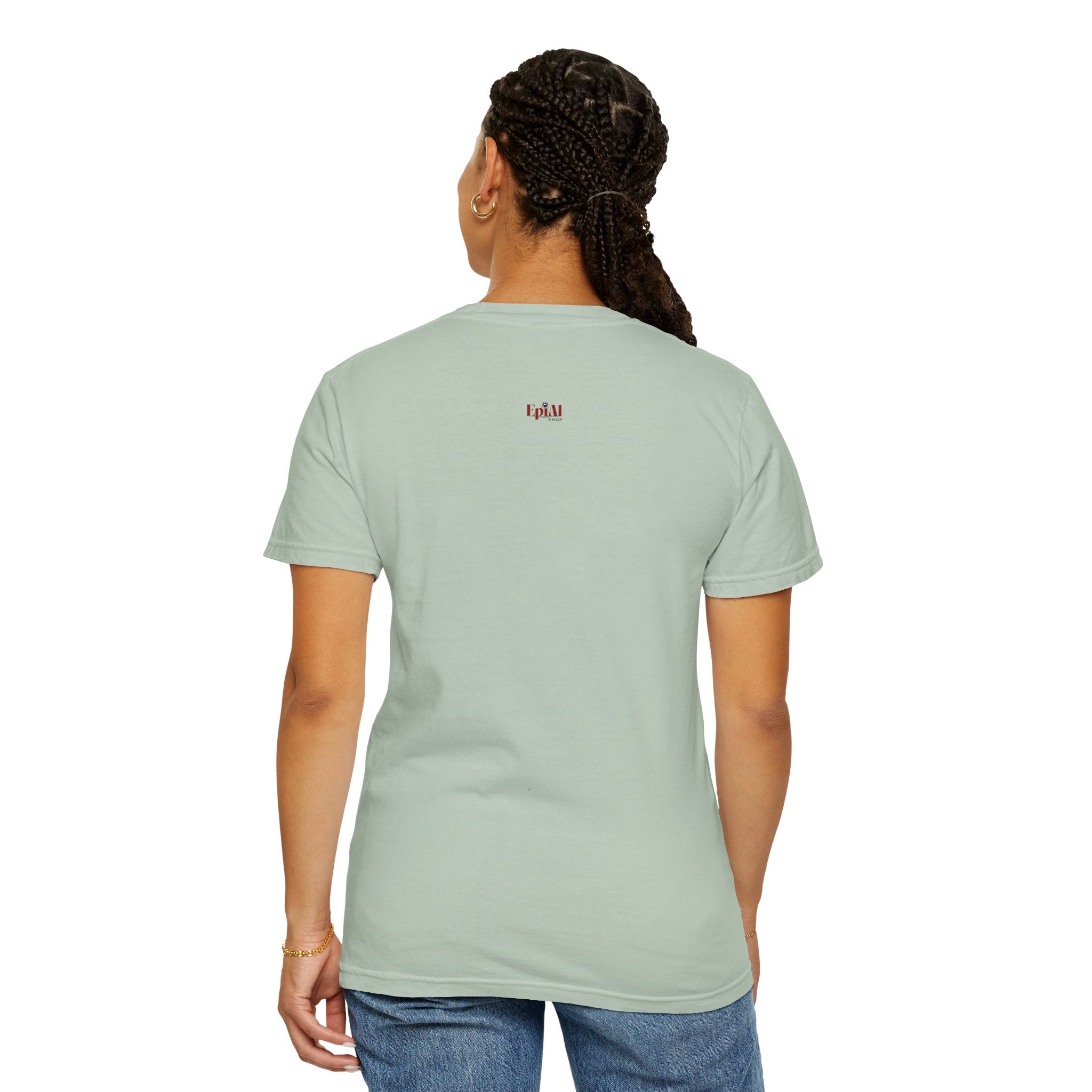 Friendly Cat Lover's Unisex Garment - Dyed T-Shirt - Clothing, T-shirts - EpiAl's Shop