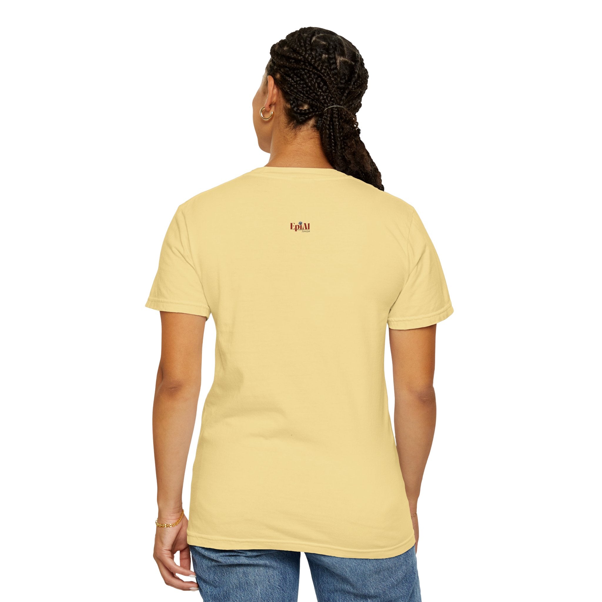 Friendly Cat Lover's Unisex Garment - Dyed T-Shirt - Clothing, T-shirts - EpiAl's Shop