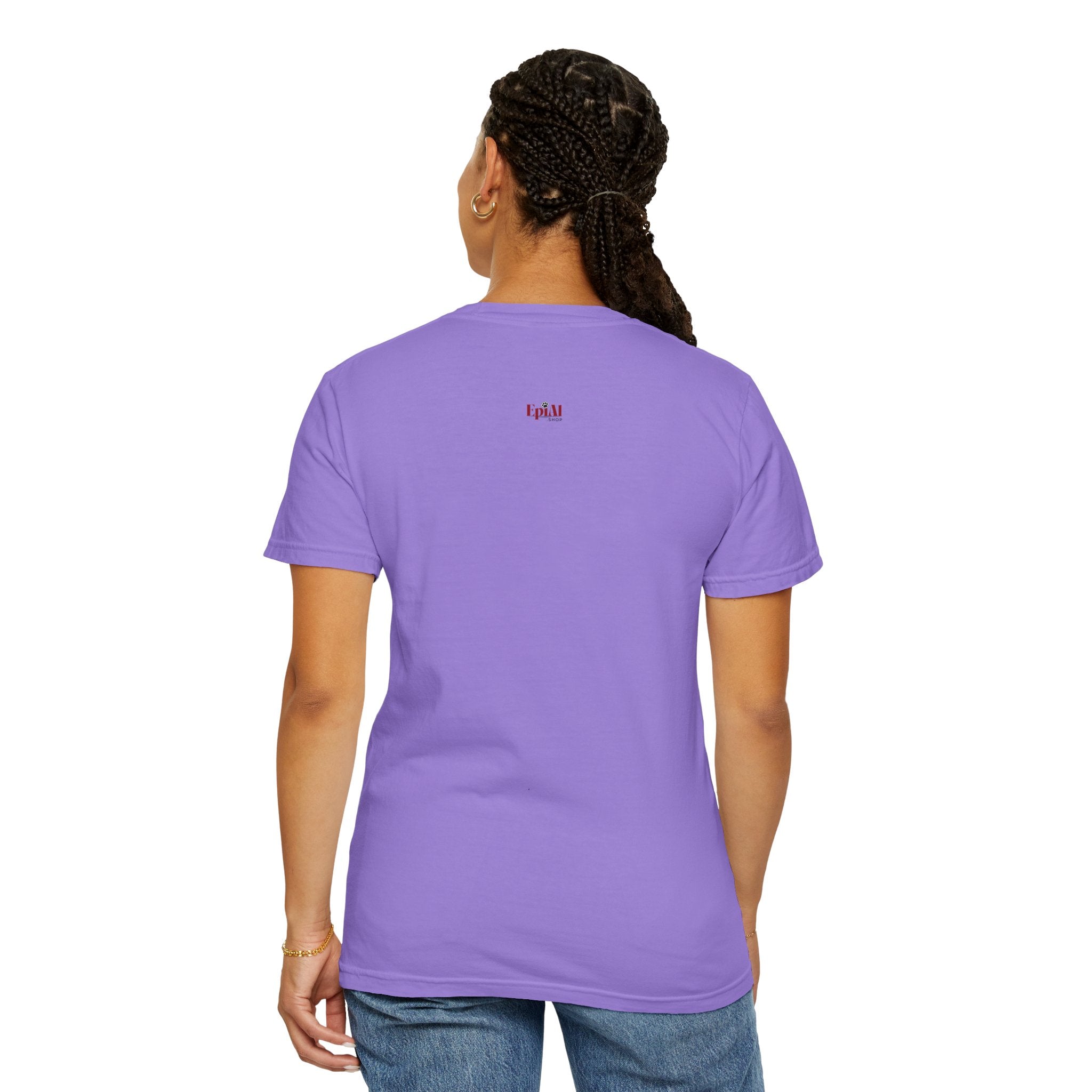 Friendly Cat Lover's Unisex Garment - Dyed T-Shirt - Clothing, T-shirts - EpiAl's Shop